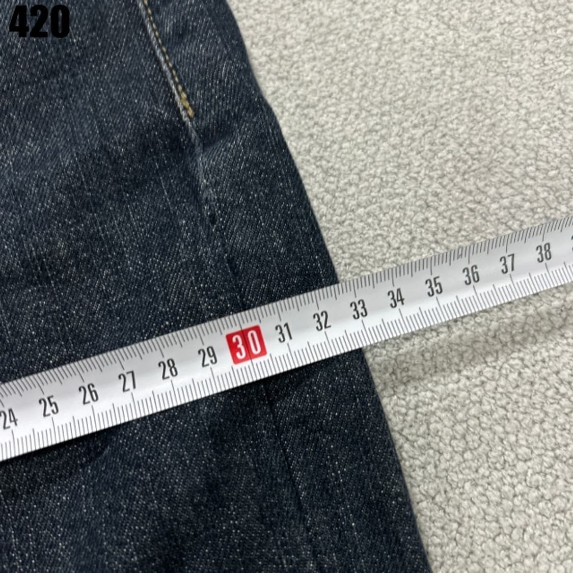 아르마니 진청 데님 청바지  상품이미지7