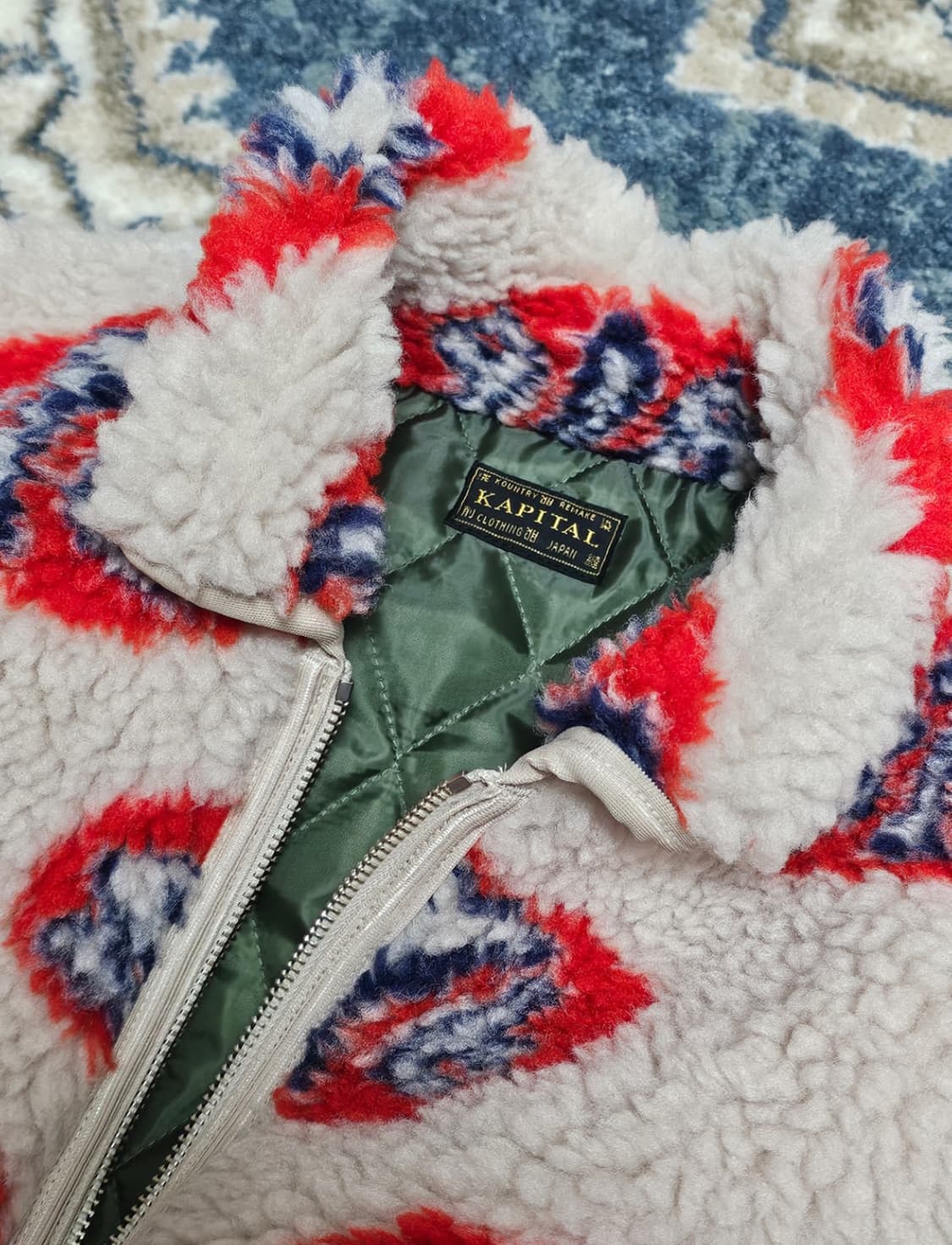 캐피탈 8T6 보아 플리스 크롭자켓 3사이즈 상품이미지3