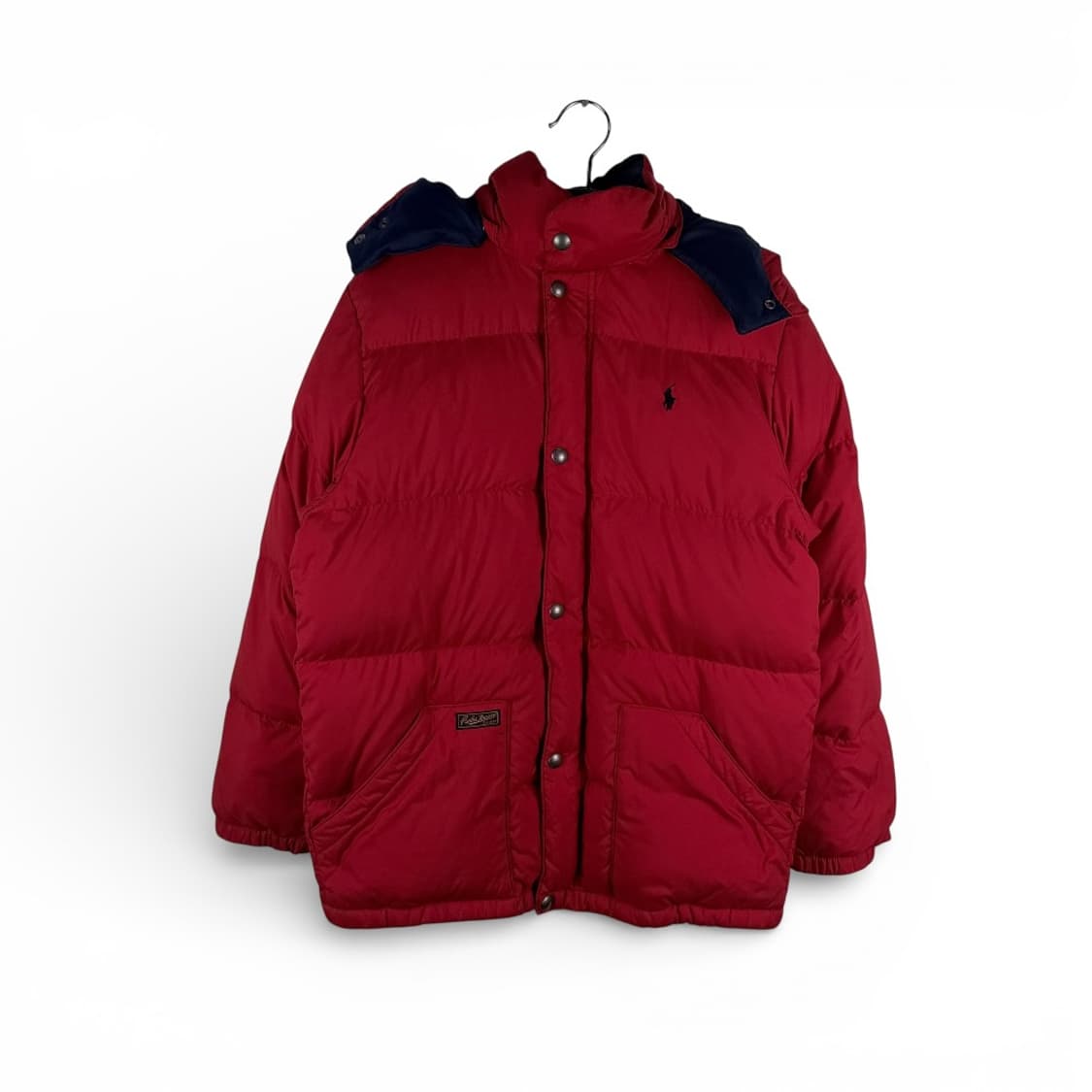 (L) 폴로 랄프로렌 주니어/우먼스 푸퍼 패딩 레드 상품이미지1