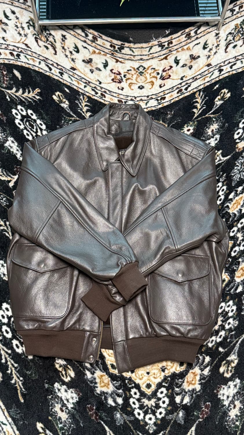 A2 가죽자켓 xxl 빅사이즈 송아지가죽 다크호스 상품이미지2