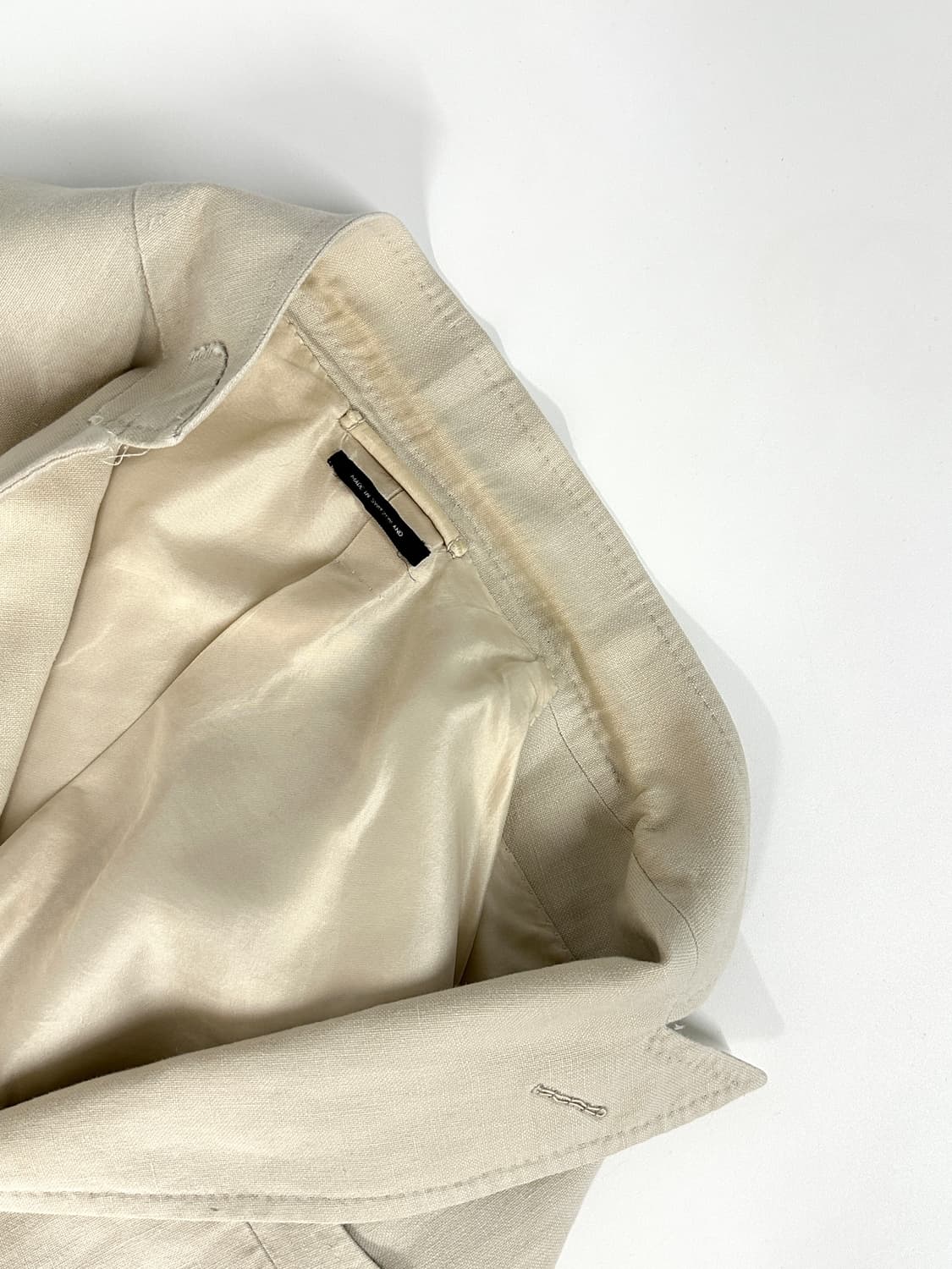톰포드 tom ford 린넨 블레이저 자켓 48R  상품이미지7