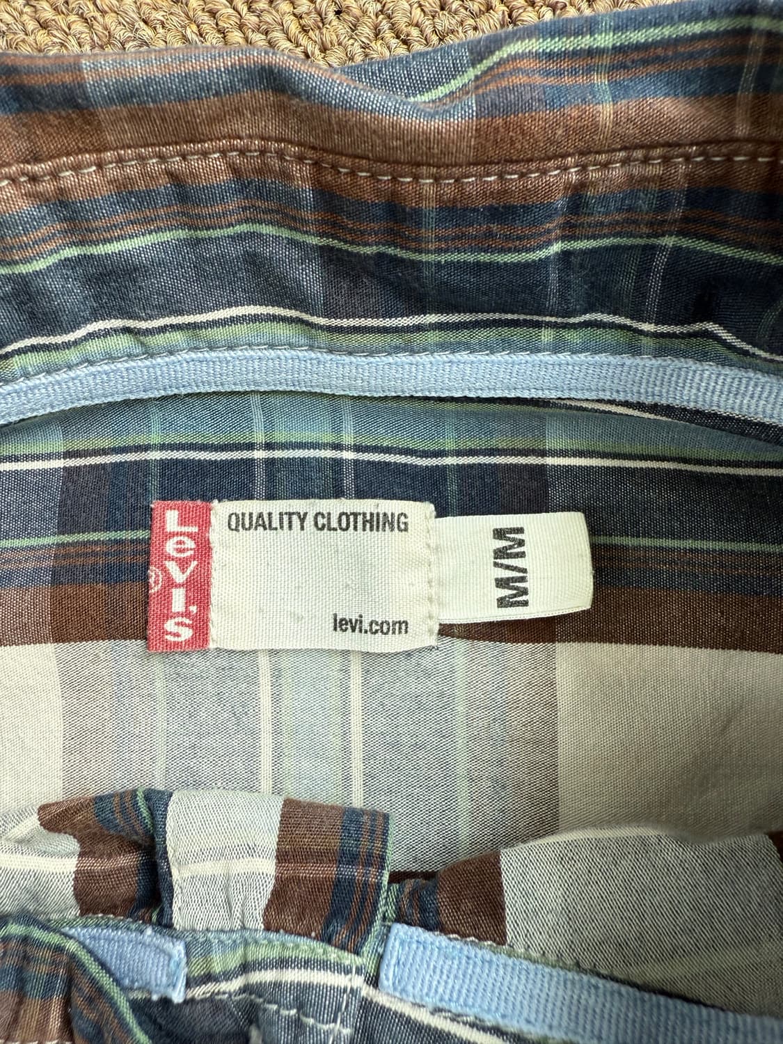 Levis 레드탭 체크 셔츠 상품이미지3