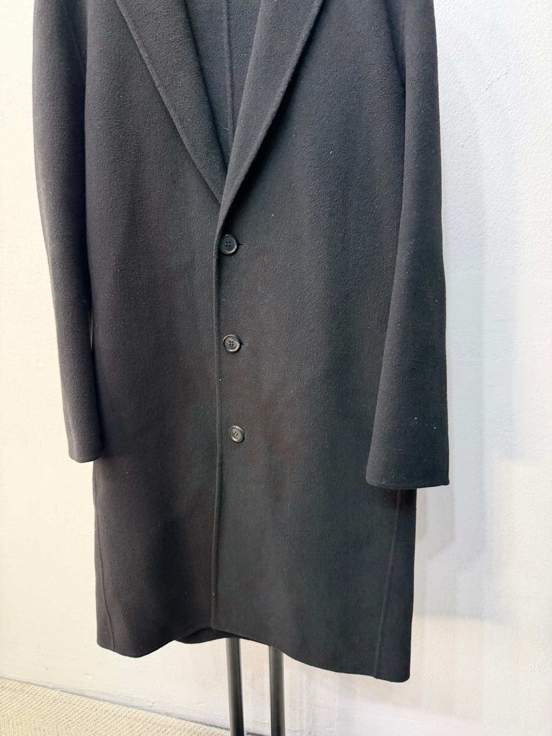 정품) 비이커 캐시미어 오버핏 코트 1 상품이미지3