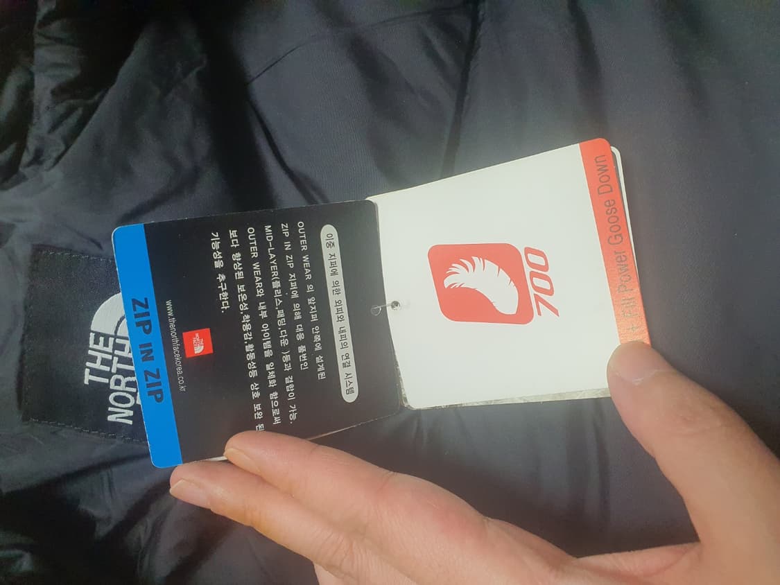 노스페이스 1996 눕시 700 블랙 새상품 상품이미지3