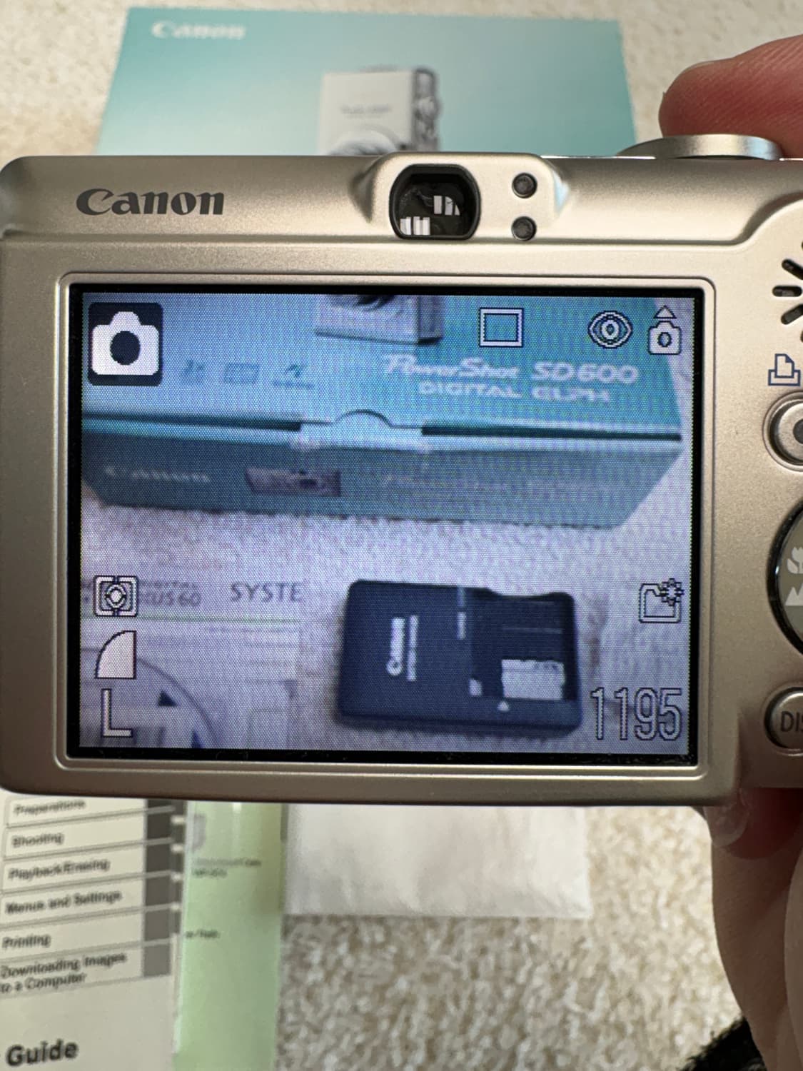 민트급⭐️ 캐논 익서스60 IXUS60 풀박스 상품이미지8