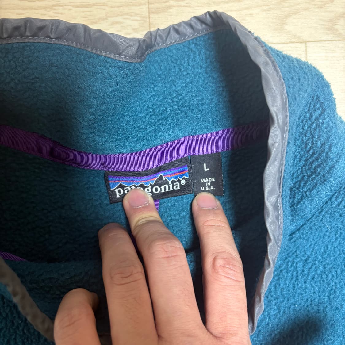 90s made in usa 파타고니아 신친라 L 상품이미지2