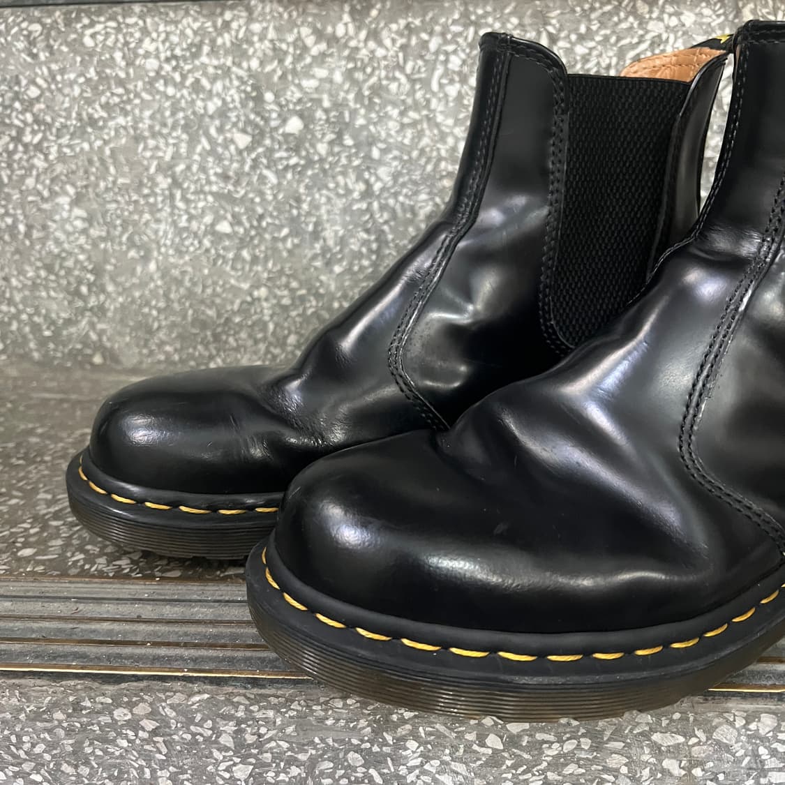 닥터마틴 스무스 레더 블랙 첼시 부츠 상품이미지7
