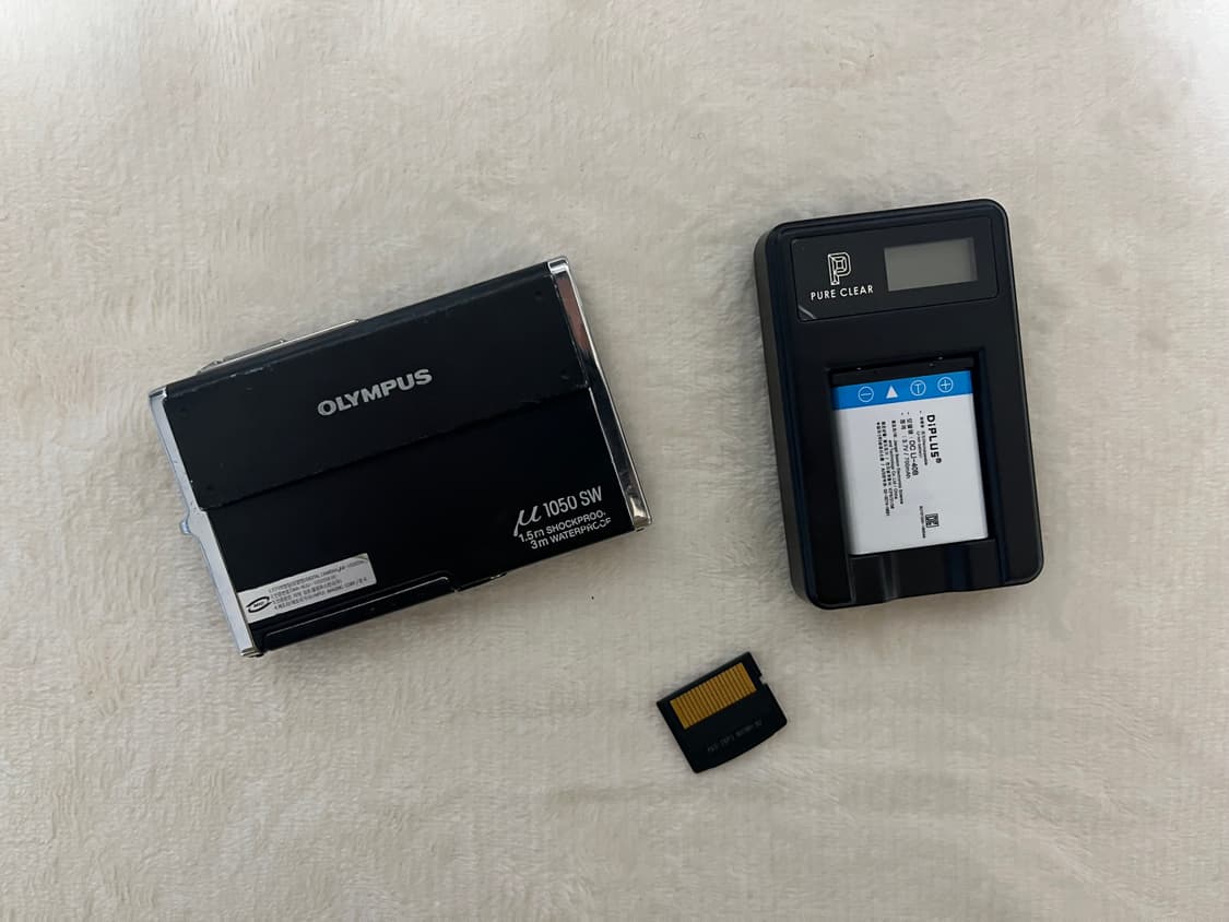 🌊📸 OLYMPUS μ 1050SW 디카 판매합니다 💙 상품이미지9