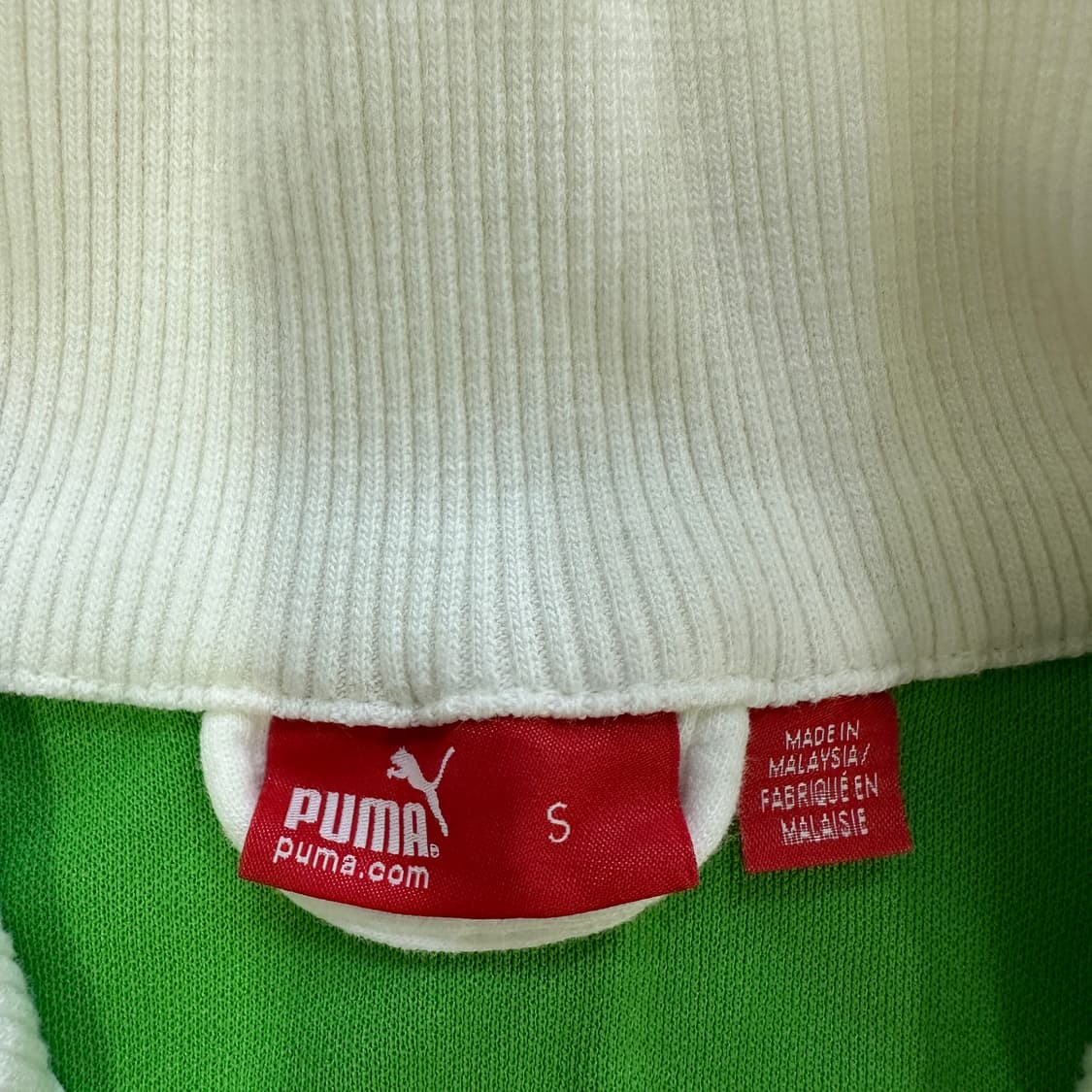 S 푸마 하이넥 집업 자켓 0429D 상품이미지4