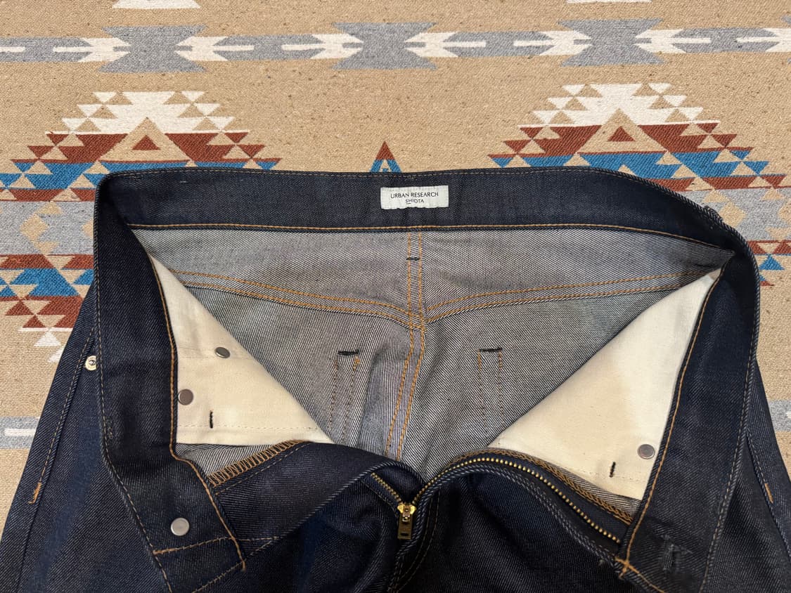[32] URBAN RESEARCH x SHIOTA 셀비지 스트레이트핏 상품이미지3