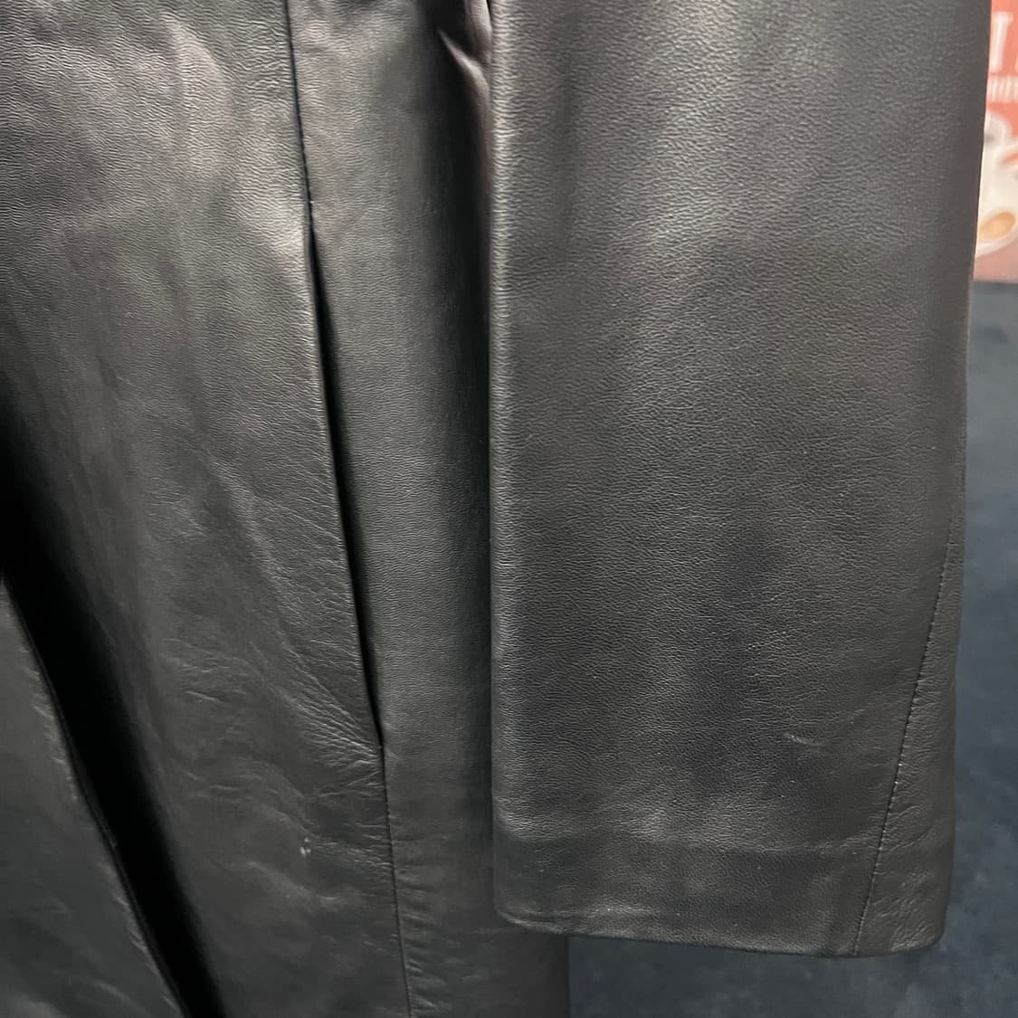 [M] 빈티지 양가죽 코트  15909 상품이미지4