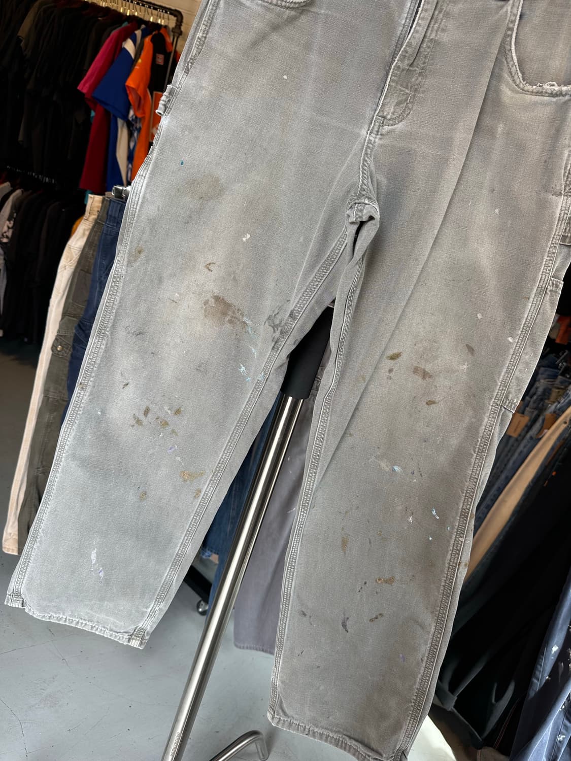 칼하트 더티 싱글니 카펜터 워크팬츠 31x30 상품이미지4