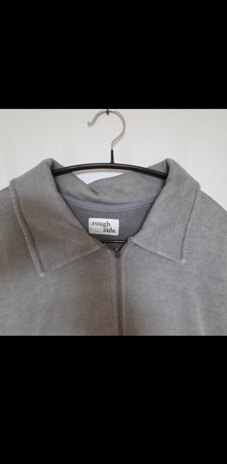 러프사이드 하프집업 맨투맨 그레이 2 상품이미지4