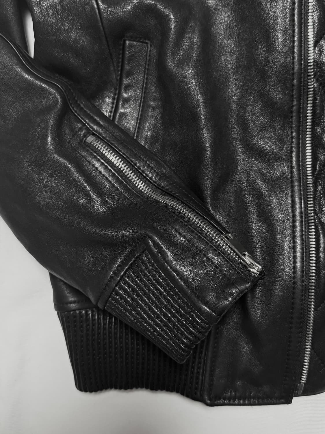 Italy Sheep Skin Leather Jacket 상품이미지5