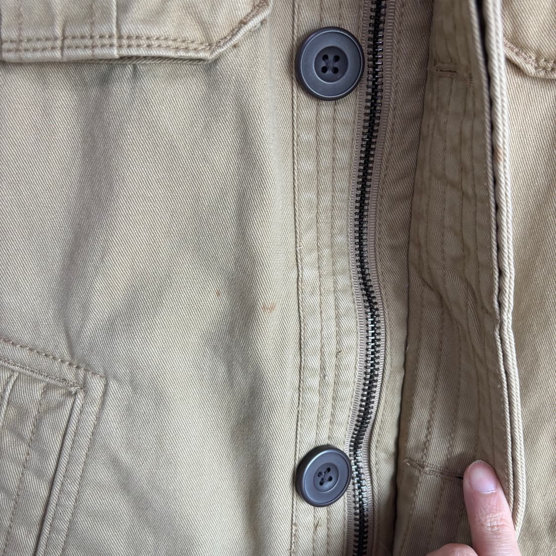 메이폴 빈티지 M65 필드자켓 베이지 상품이미지4