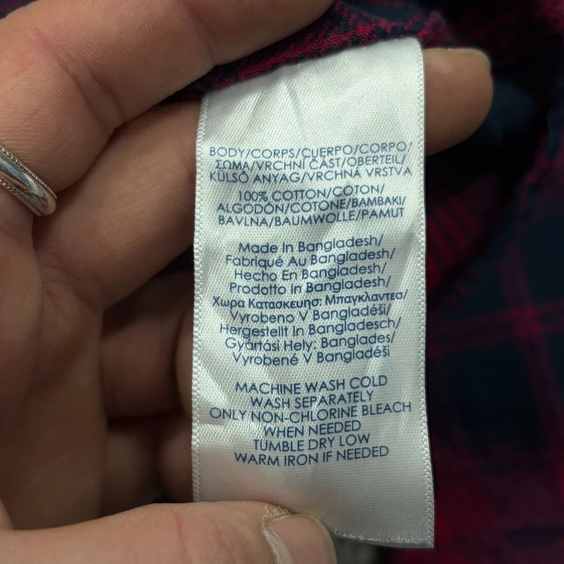 챕스랄프로렌 체크 셔츠 v2680 상품이미지7