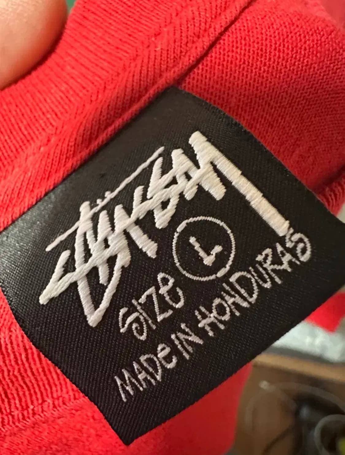 L)스투시 8볼 fade ls tee - dark red 상품이미지6