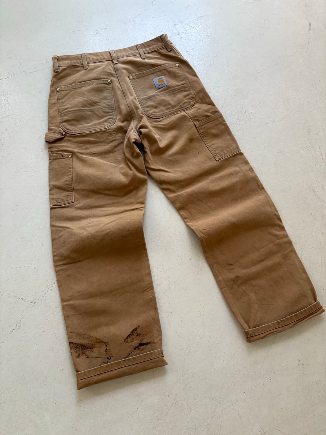 90's Carhartt B01 BRN Double Knee pant 상품이미지8