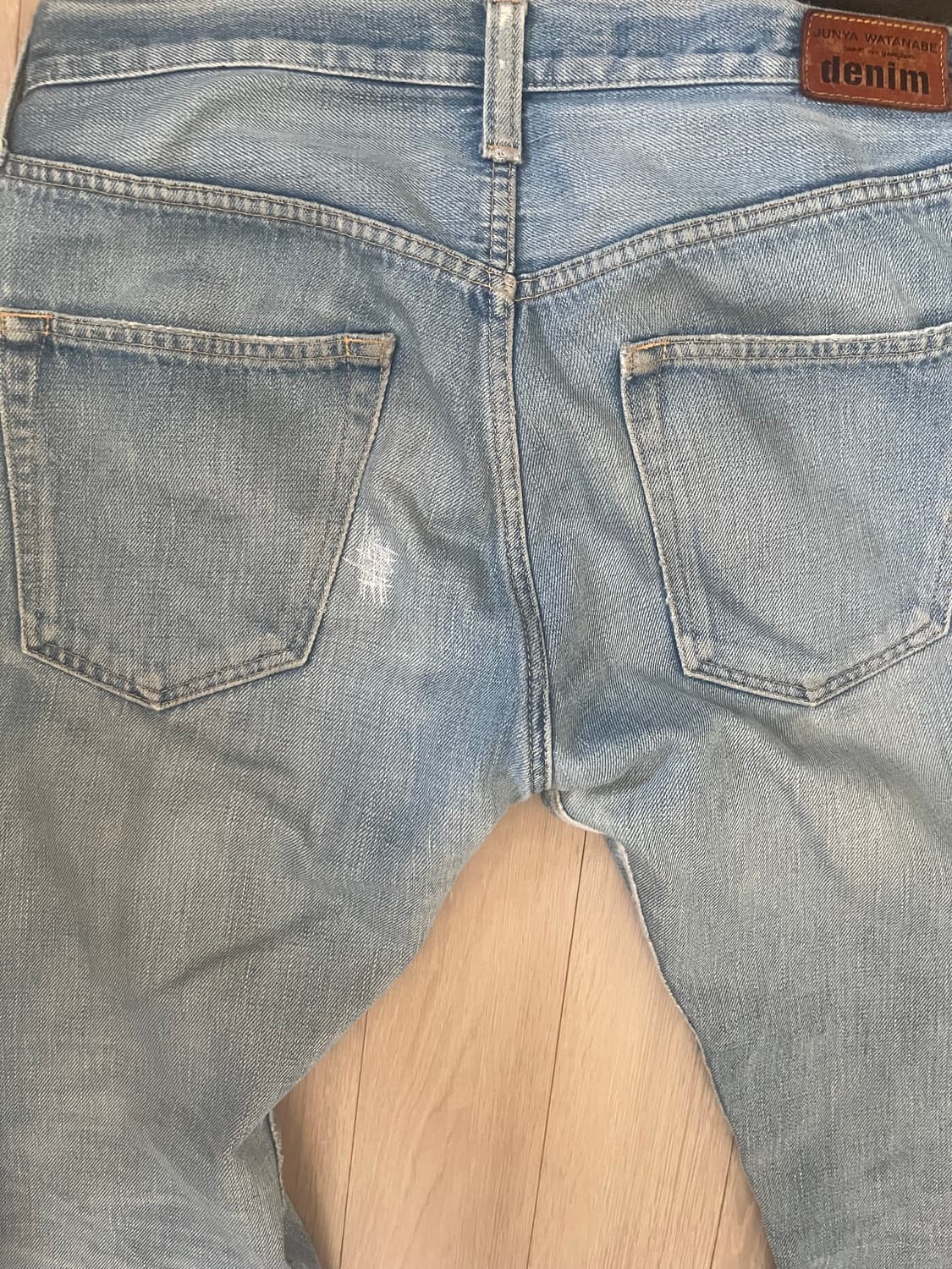 준야와타나베 꼼데가르송 셀비지 데님 상품이미지3