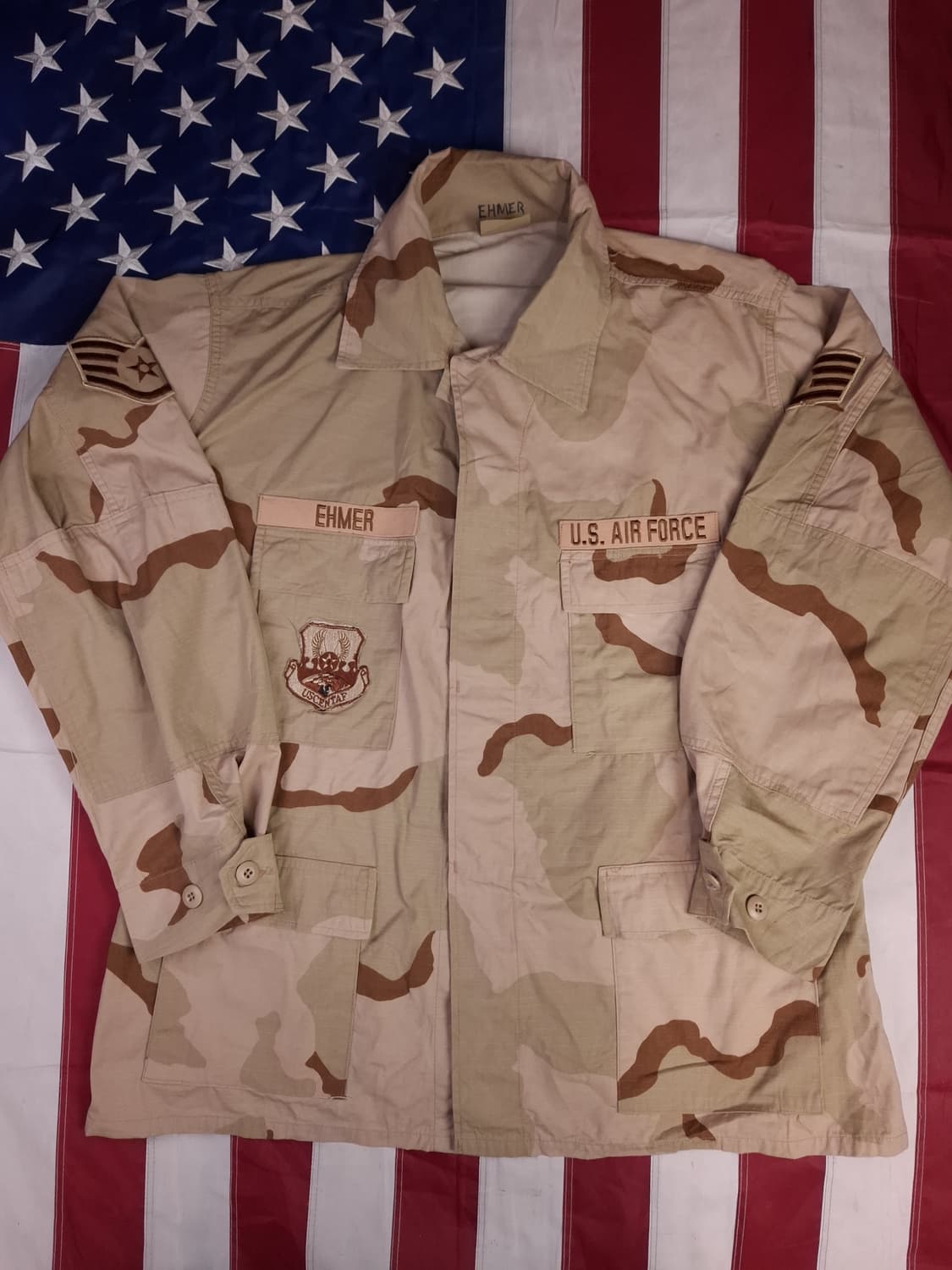 오리지날 90's 미공군 사막삼색 BDU 자켓 상품이미지1