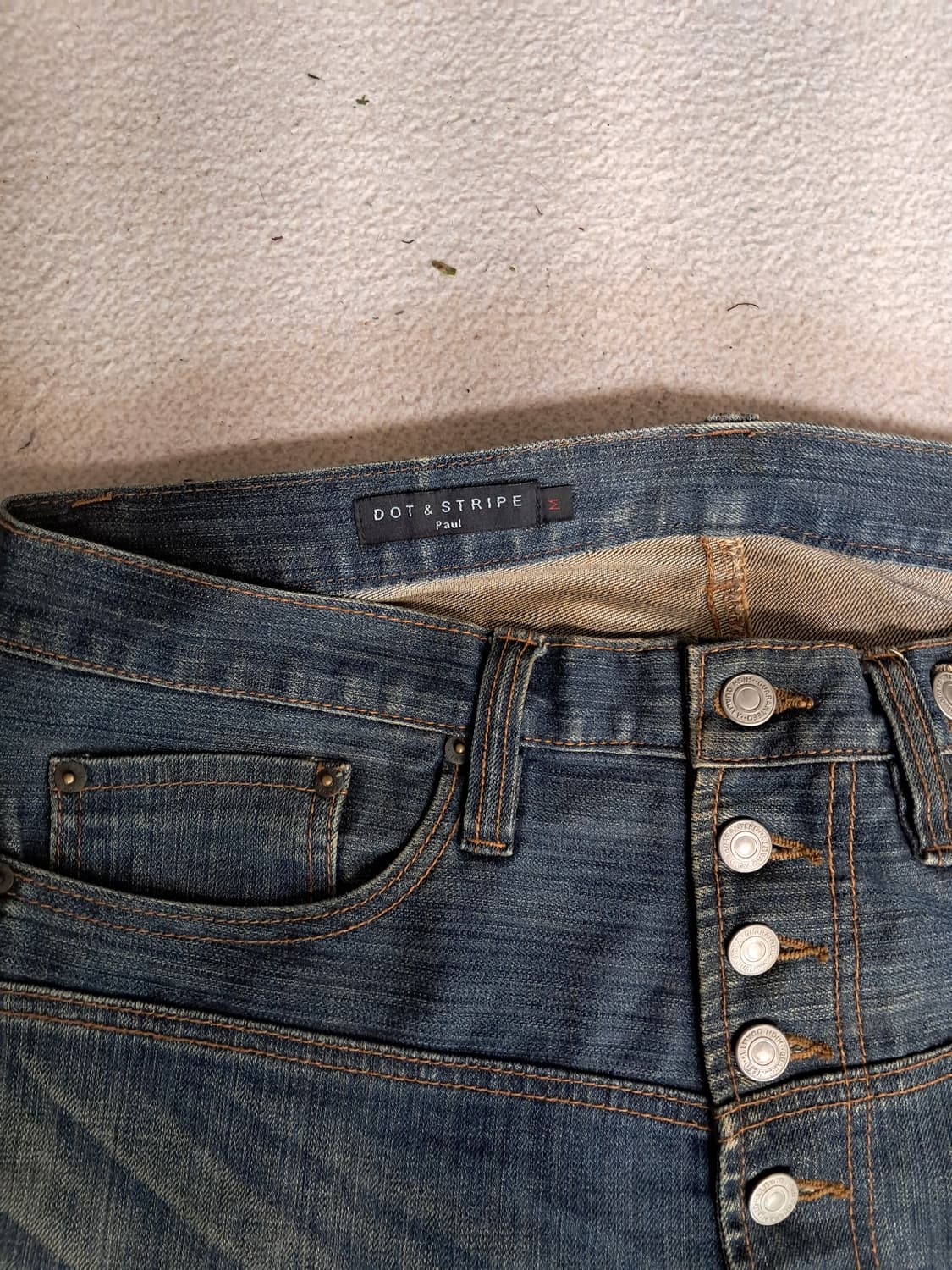 빈티지 데님팬츠  상품이미지4