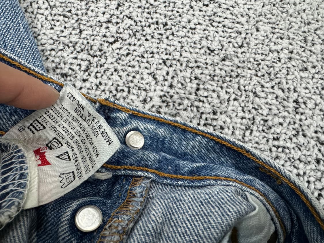 리바이스 501 90s USA 데님 상품이미지7