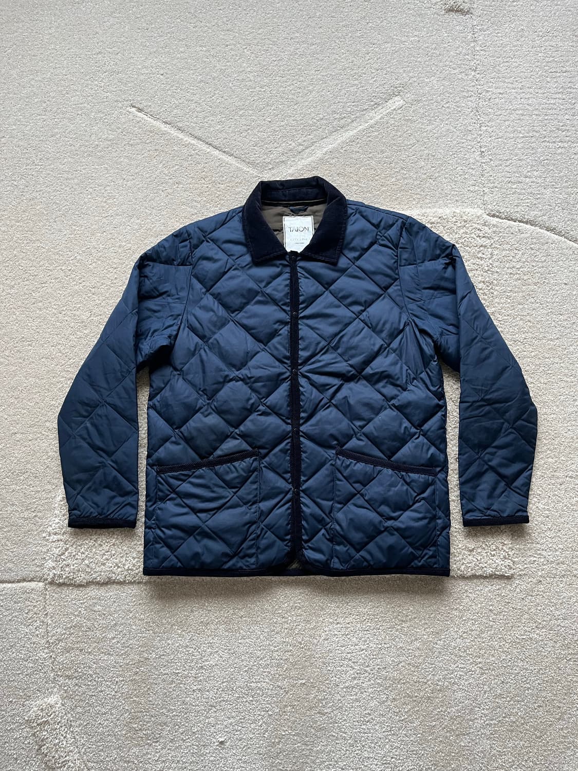 타이온 시티라인 퀄티드 자켓 (100-105) 상품이미지2