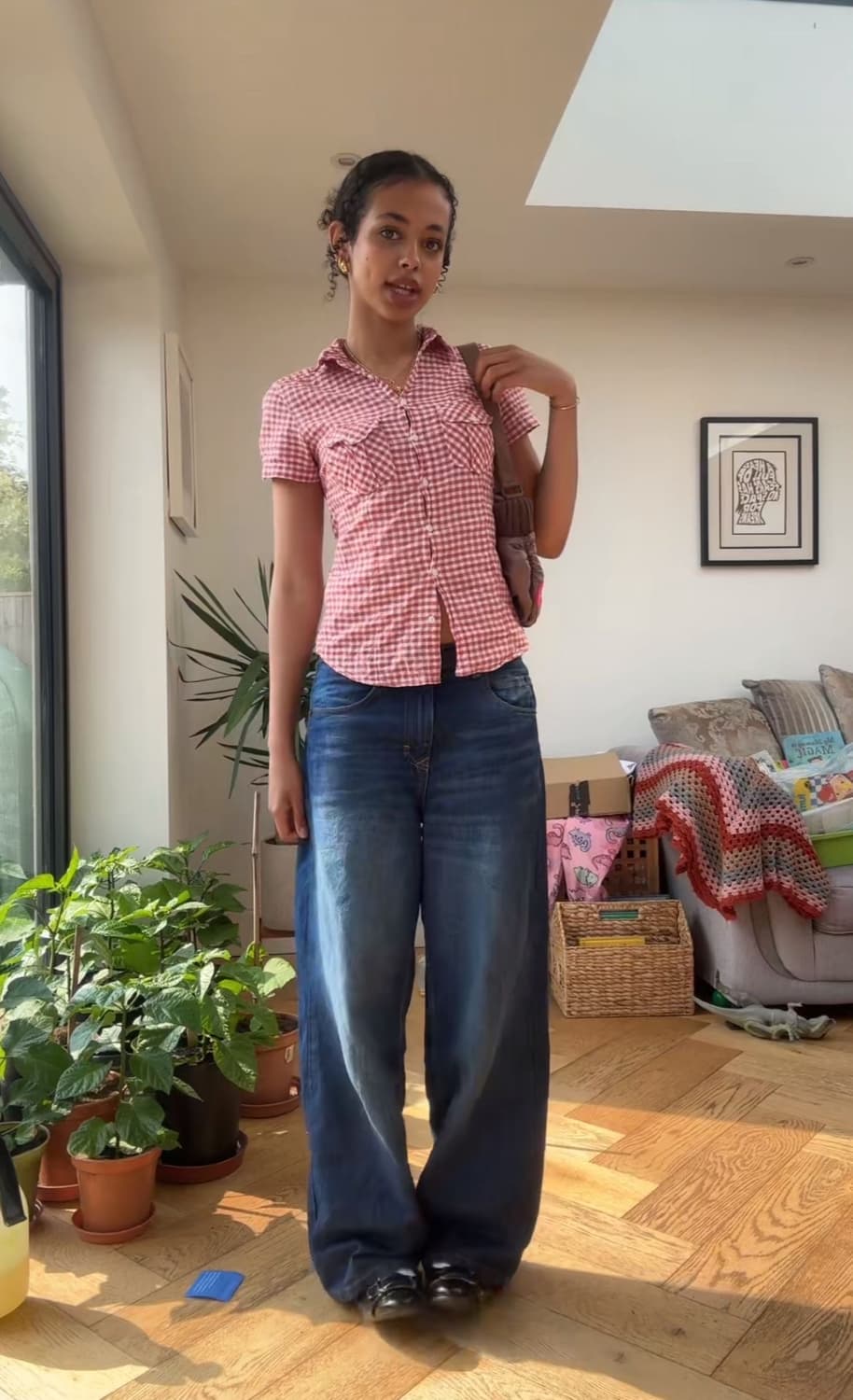 S 폴로 스트라이프 반팔 셔츠 (+착샷) 상품이미지8