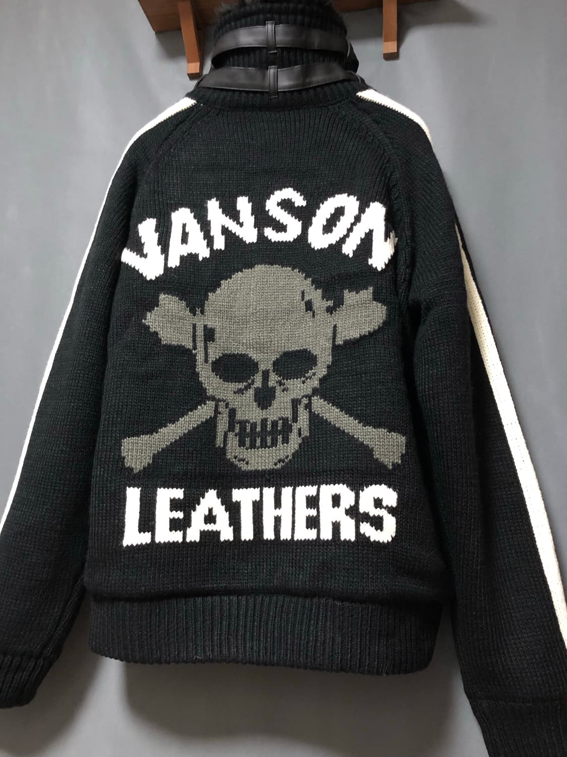 벤슨 스컬 코위찬 vanson leather 상품이미지3