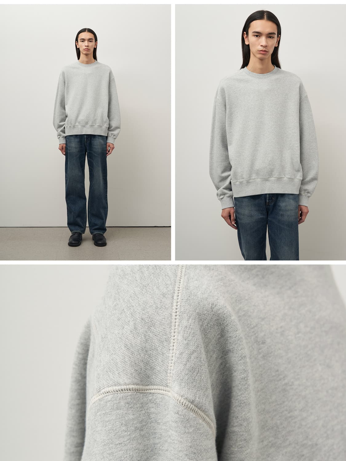 러프사이드 오버사이즈드 스웻셔츠 맨투맨 3 상품이미지9