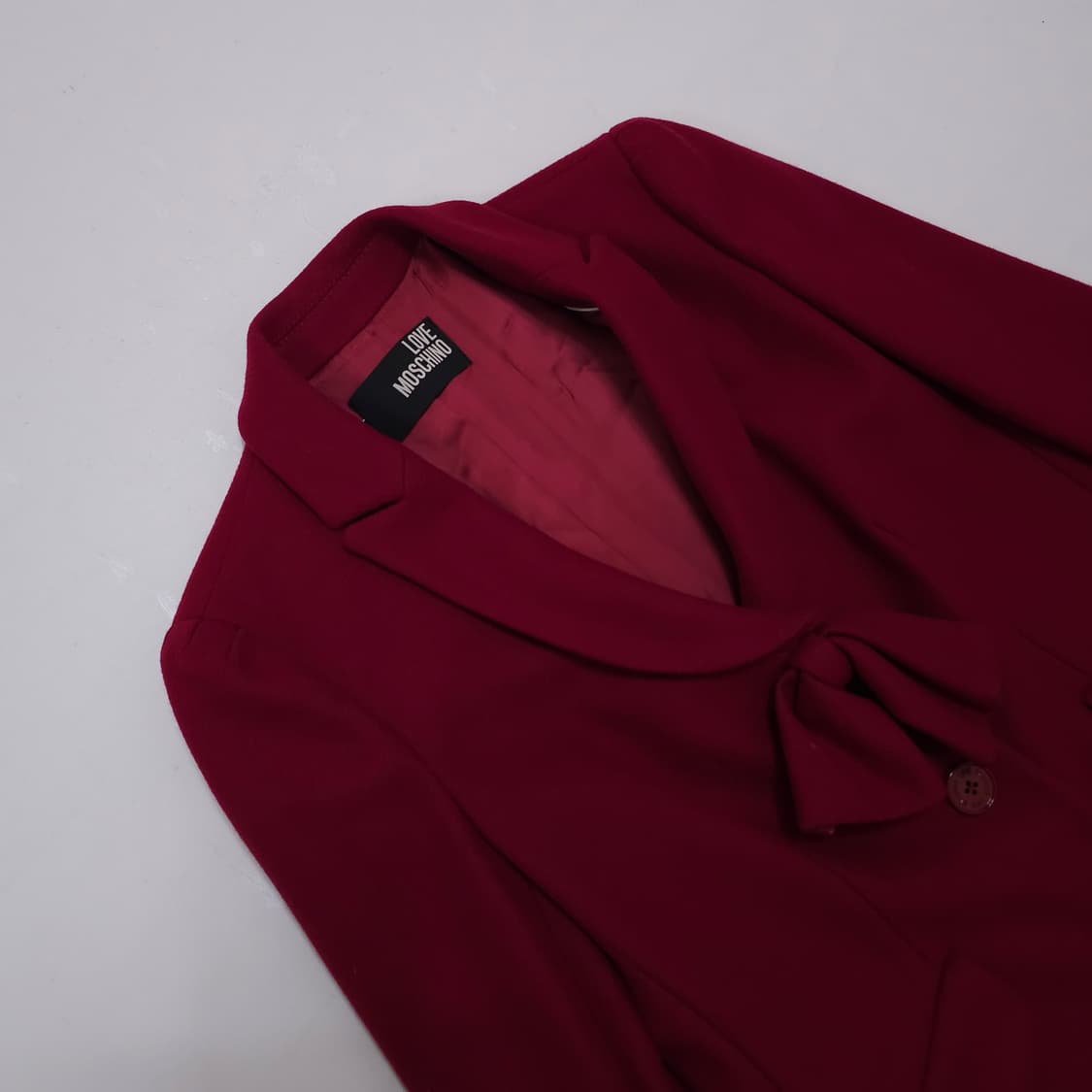 모스키노 리본디테일 울 코트 상품이미지2