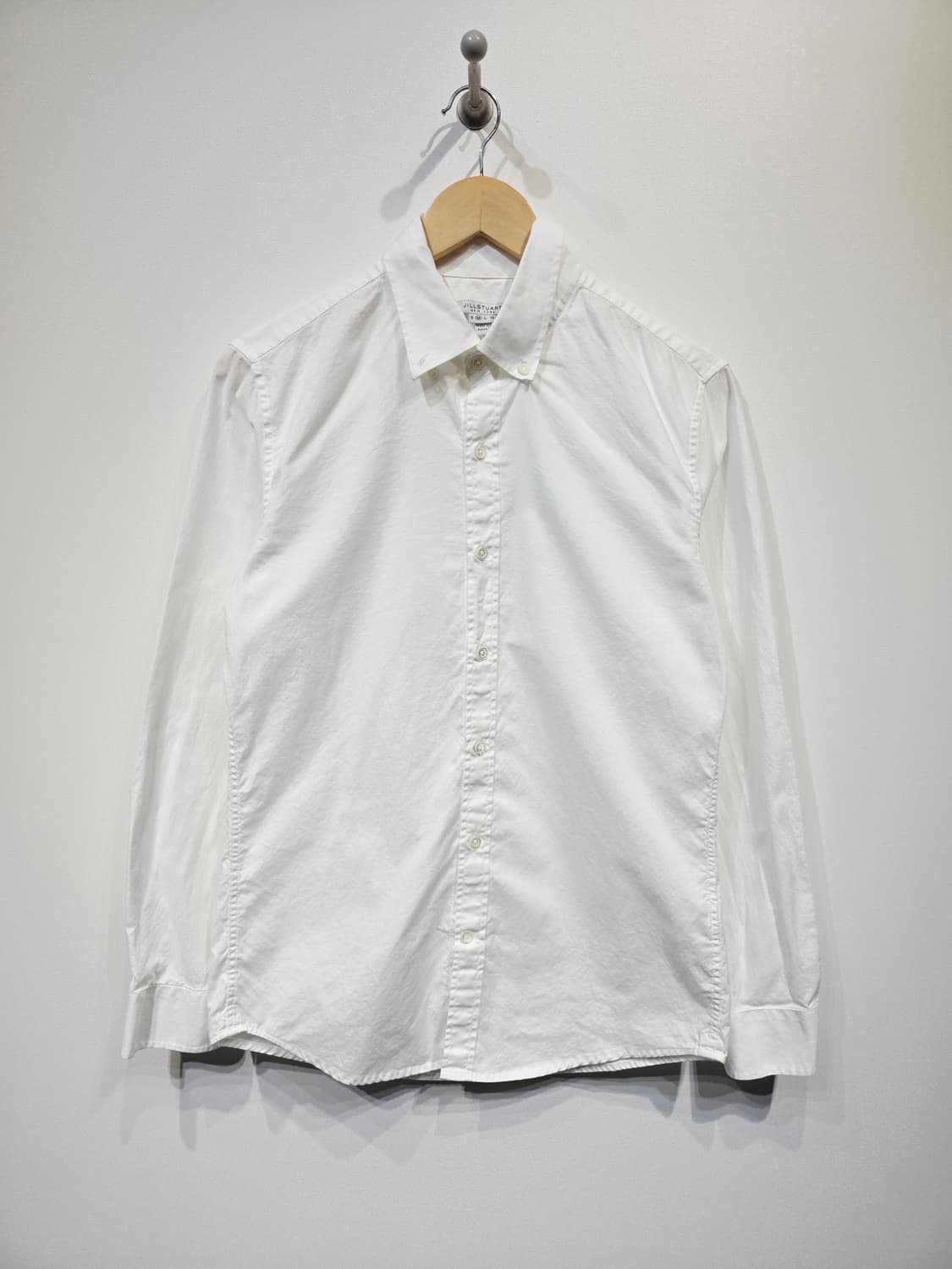 질스튜어트 뉴욕 화이트 코튼 셔츠_M 상품이미지2