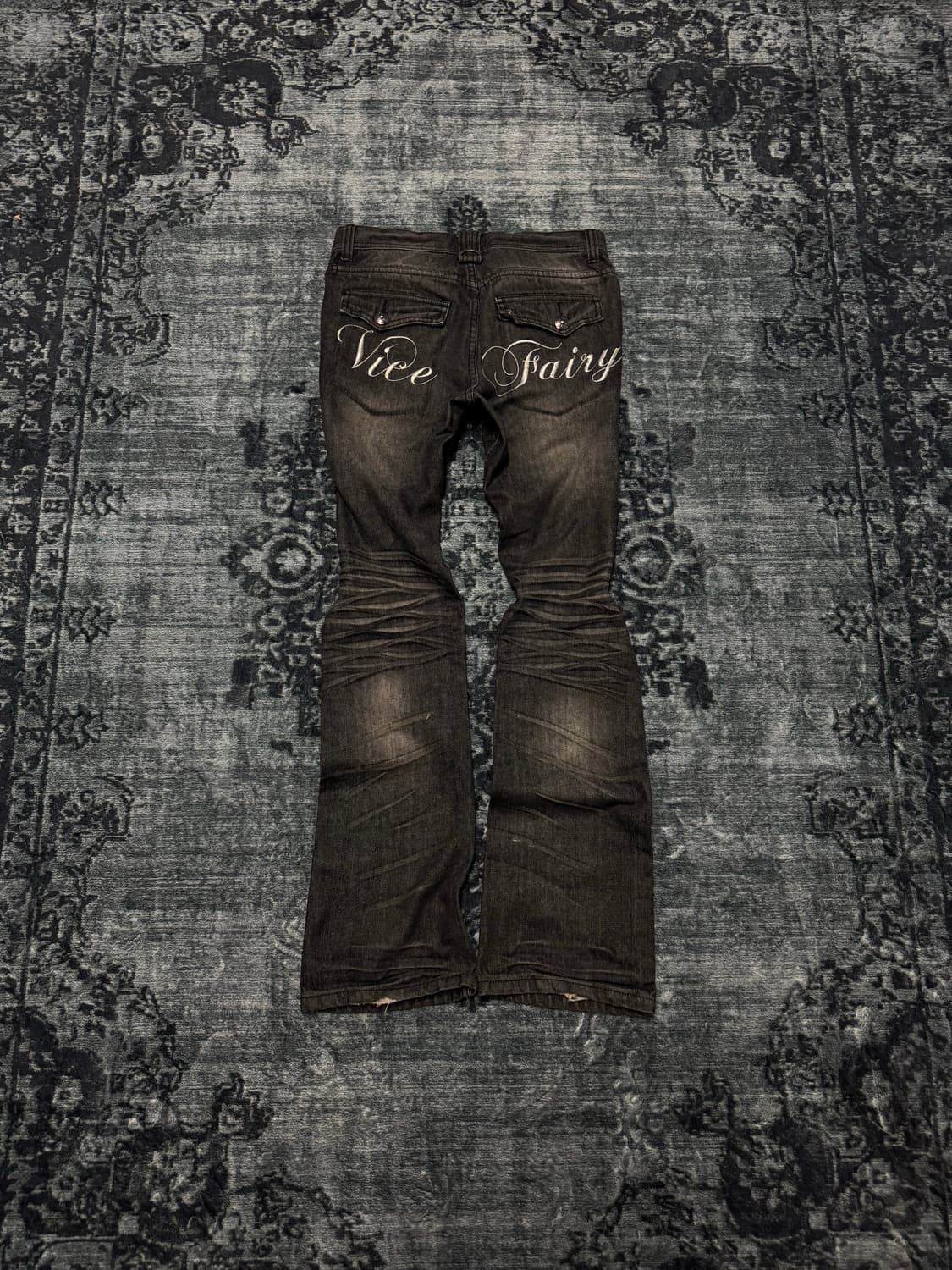 Vice fairy 00s vkei shadow washing flare 상품이미지1