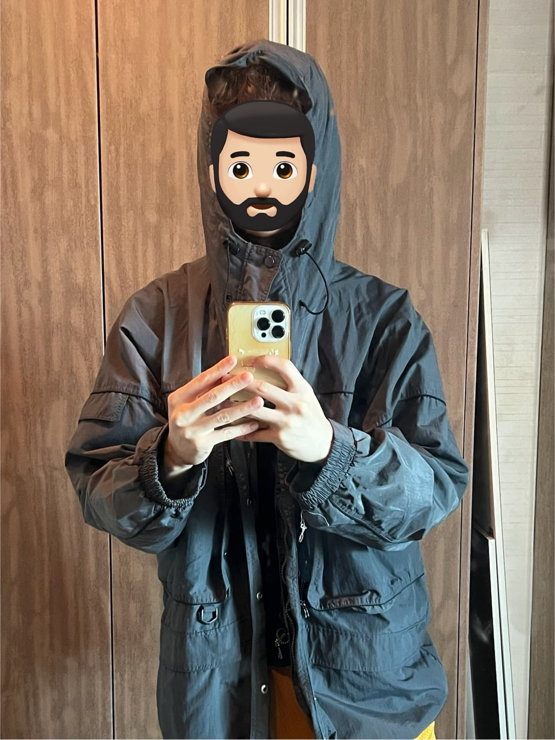 테크웨어맛 차콜 바람막이 상품이미지6