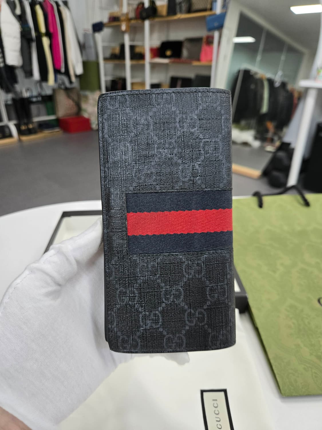 [40%할인] 구찌 수프림 웹삼선 장지갑 상품이미지2