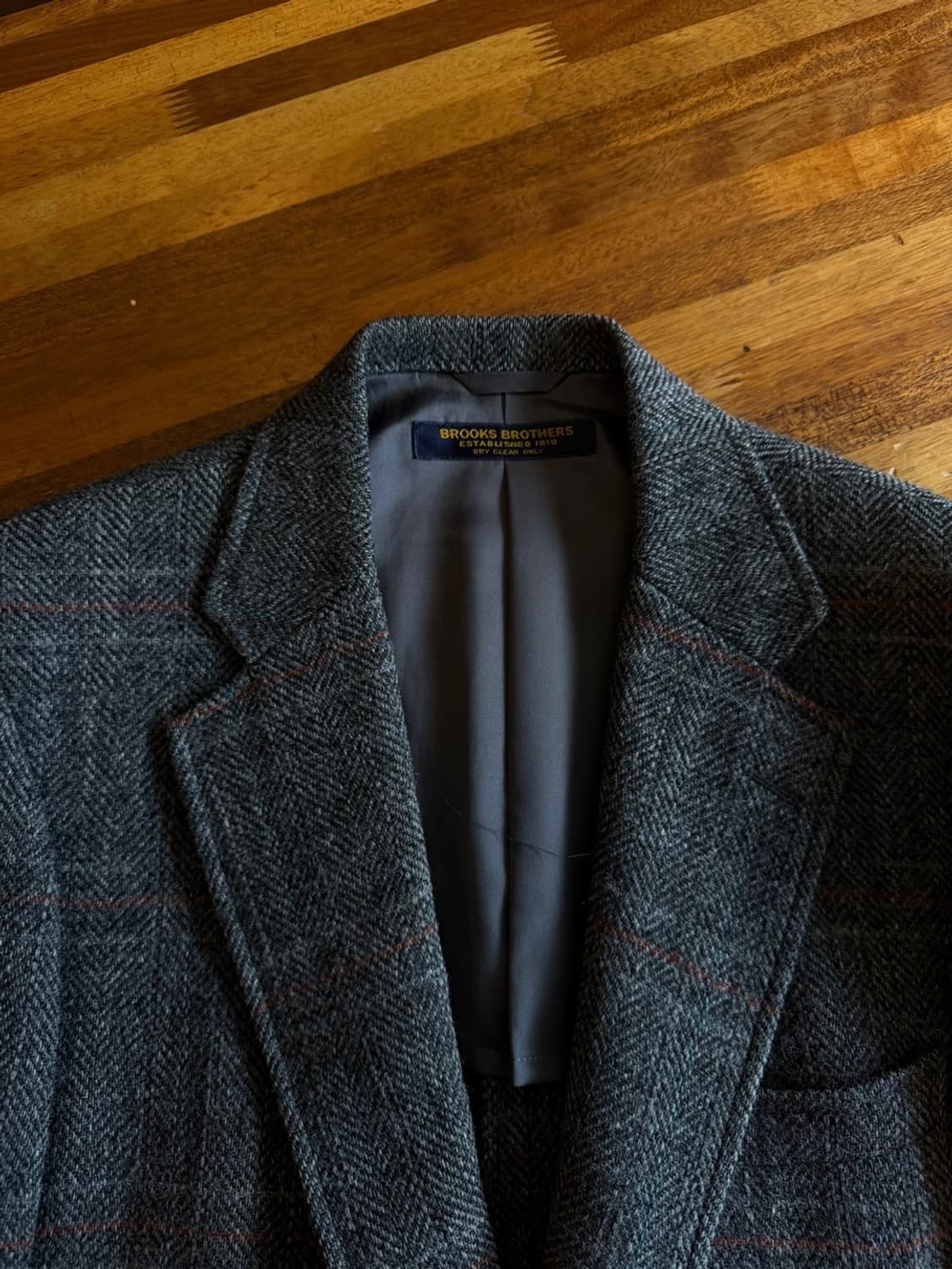 브룩스 브라더스 트위드 테일러드 자켓 100~105 상품이미지2