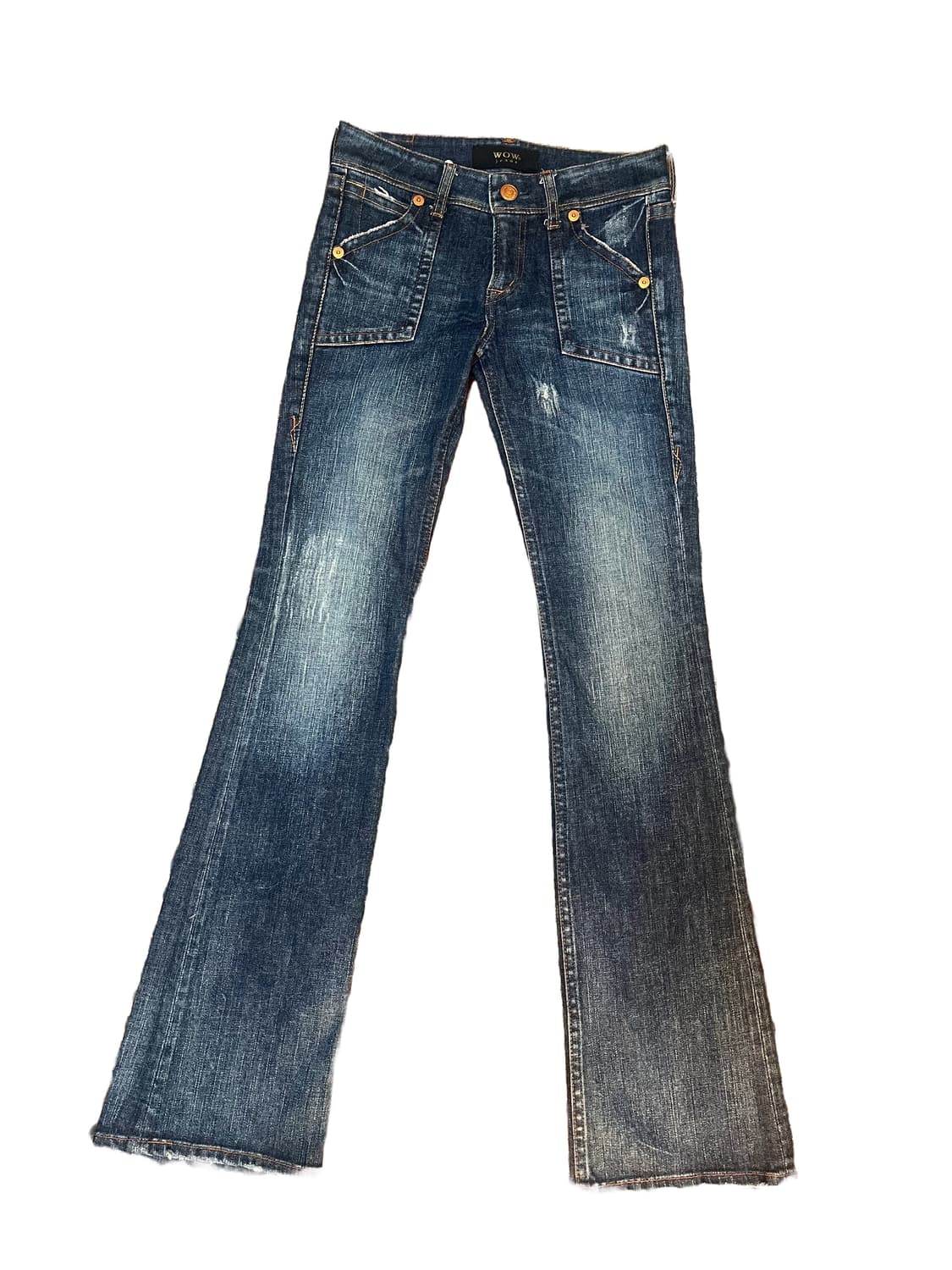 Japanese vintage wow jeans 부츠컷 데님 Y2K 상품이미지1