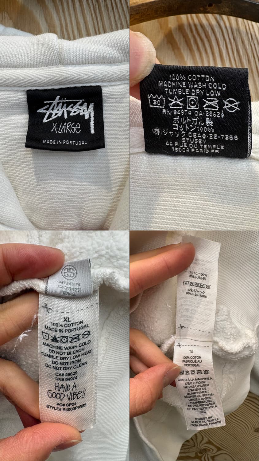 스투시 라이온 후드티 상품이미지10