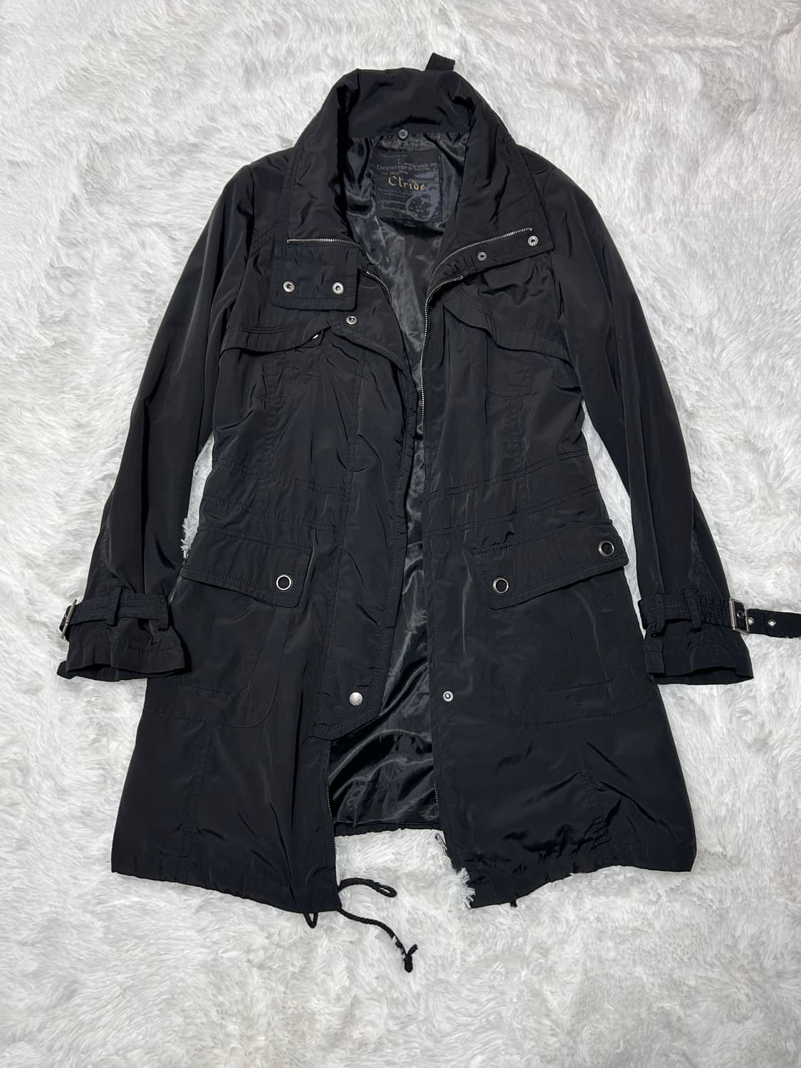 neck buckle detailed pocket jacket 상품이미지1