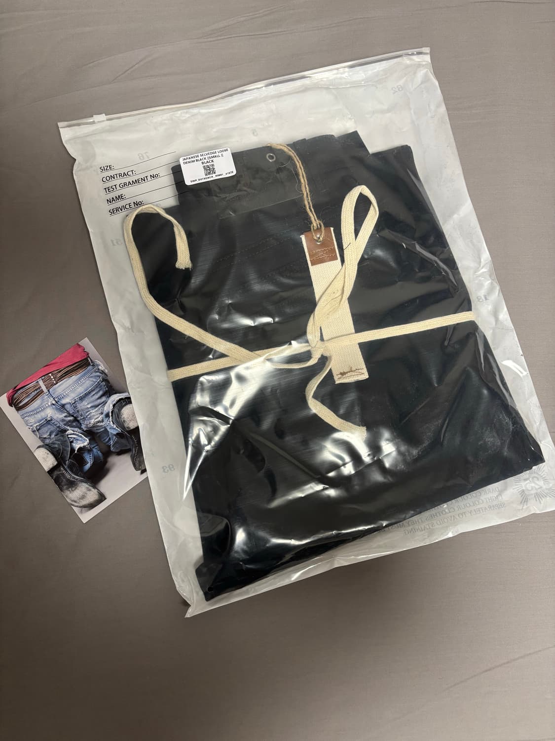 [S] NOFAITHSTUDIOS 셀비지 루즈 데님팬츠 상품이미지4