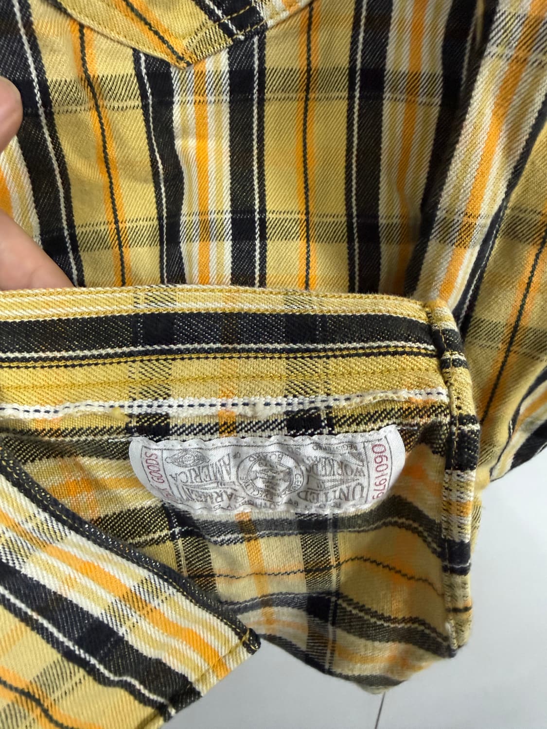 스튜디오 다치산 셀비지 워크셔츠 상품이미지6