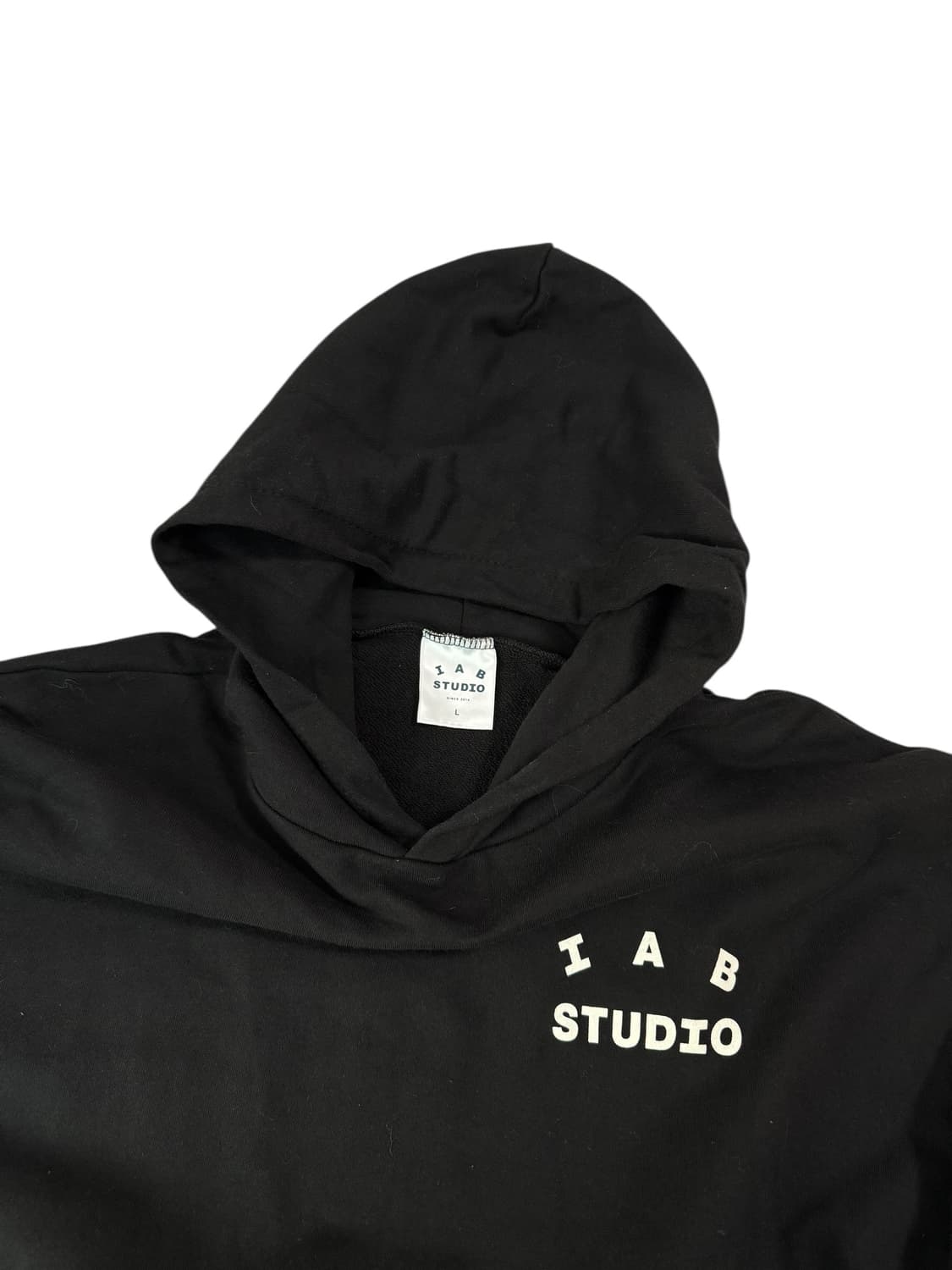 아이앱스튜디오 블랙 후드티 상품이미지6