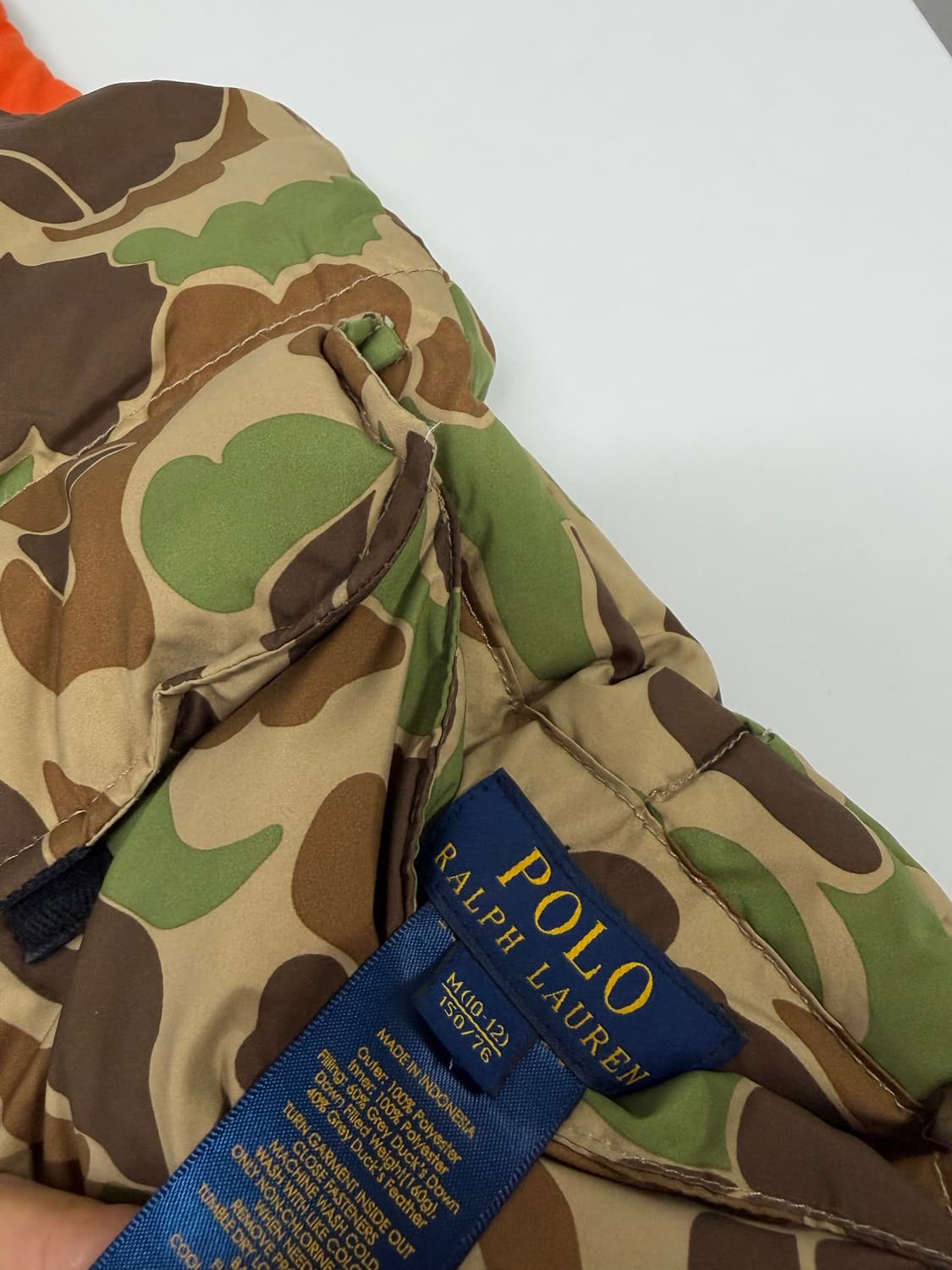 [m] 폴로 랄프로렌 양면 패딩 상품이미지4