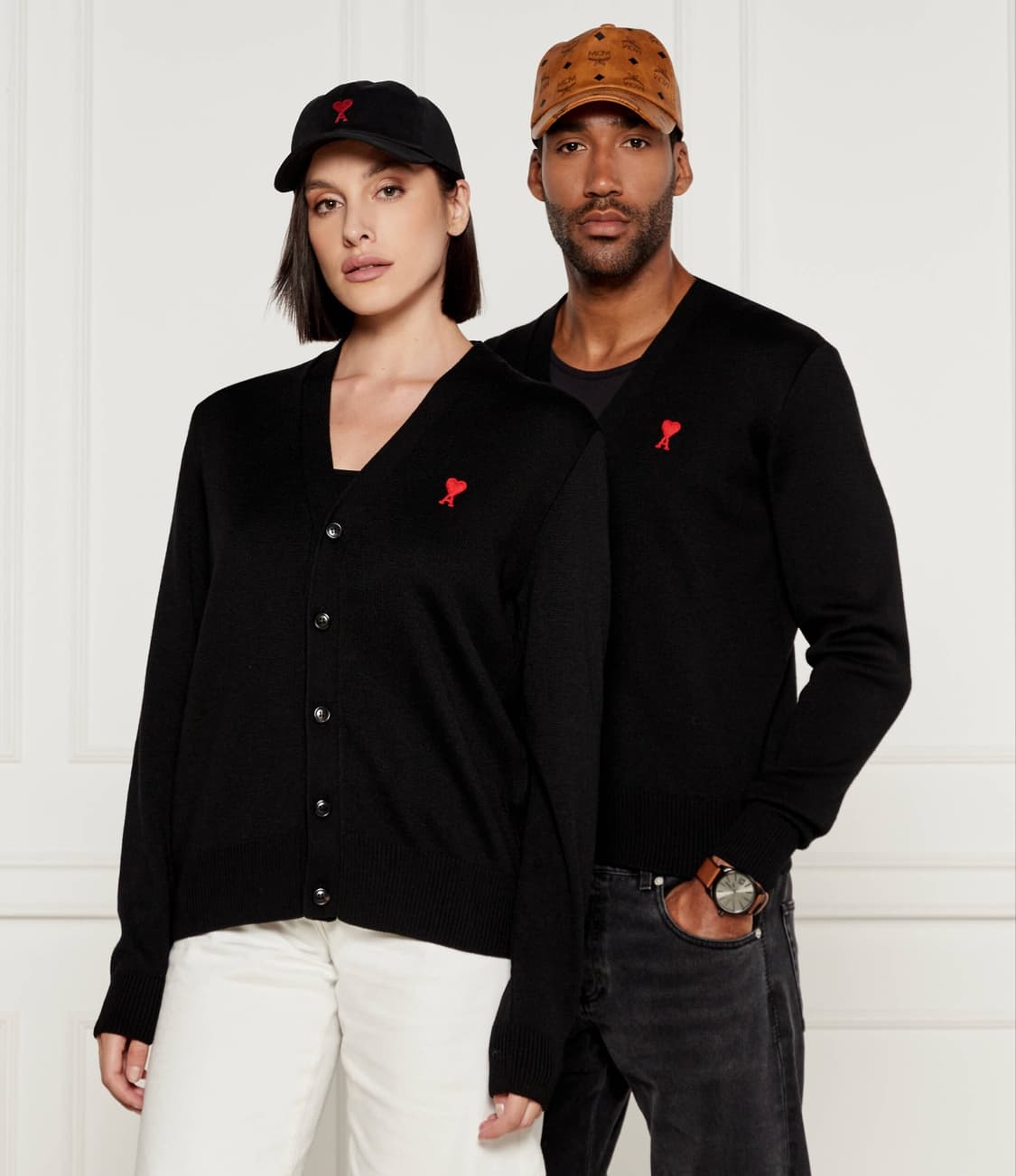 AMI 아미 하트 로고 메리노울 가디건 남여공용 병행수입 새상품 상품이미지3