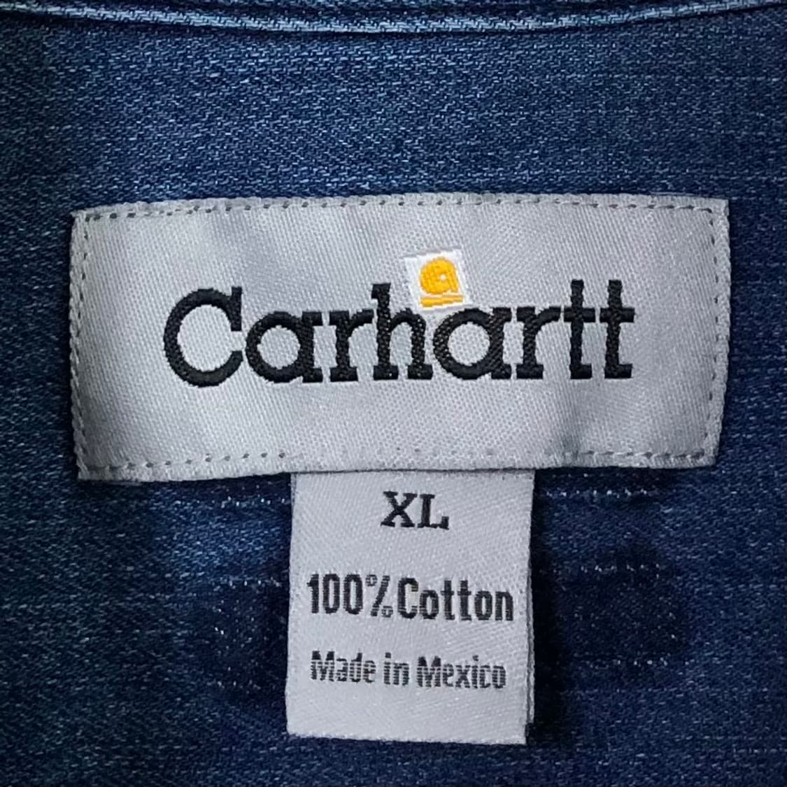 XL 칼하트 데님 셔츠 상품이미지3