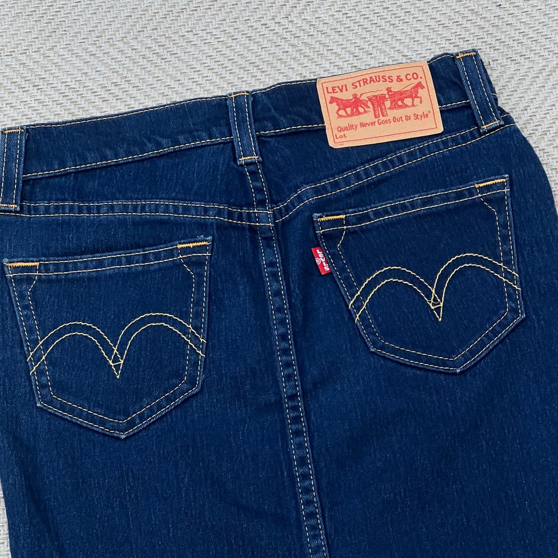 리바이스 타입1 데님스커트 r3179 상품이미지4