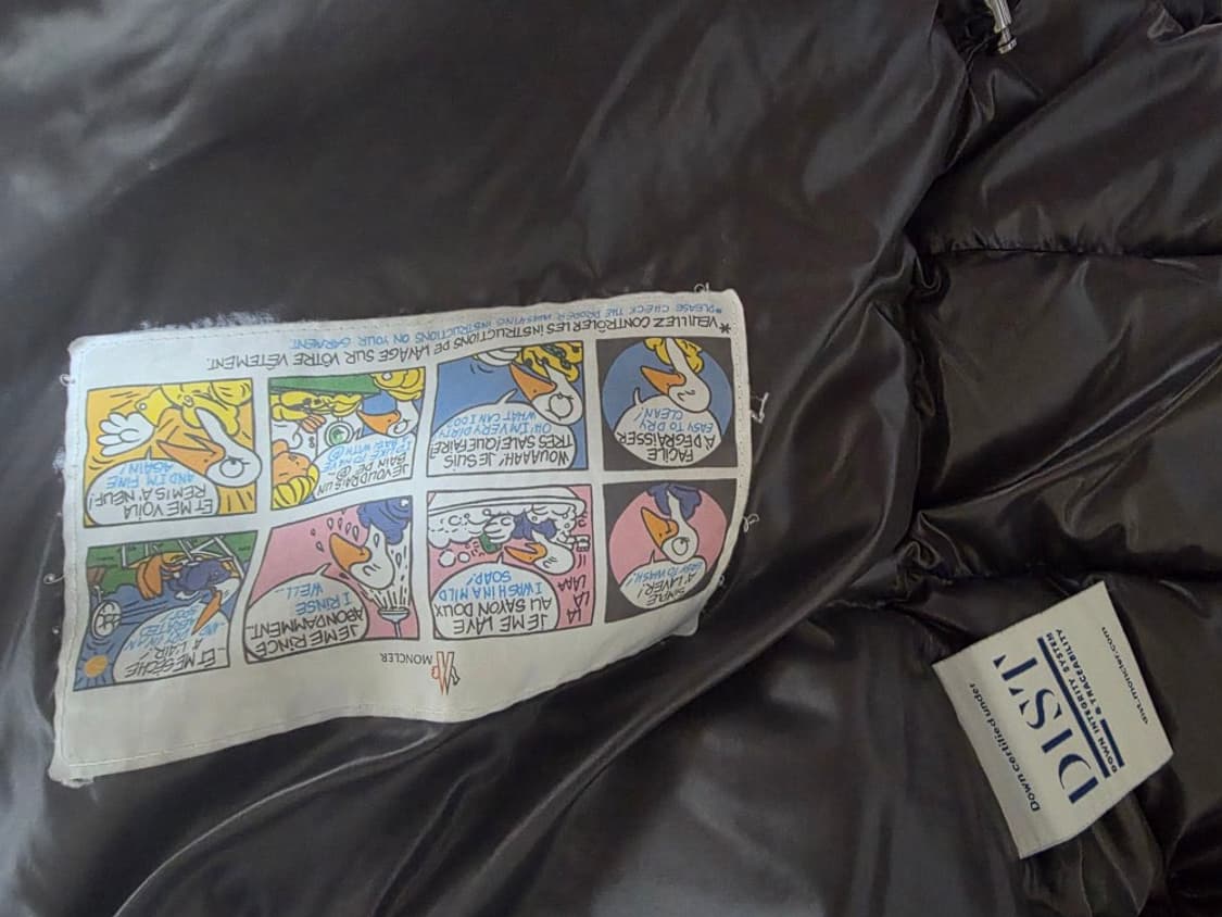 몽클레어 마야 패딩 2사이즈 22FW 블랙 (상태 최고) 상품이미지7