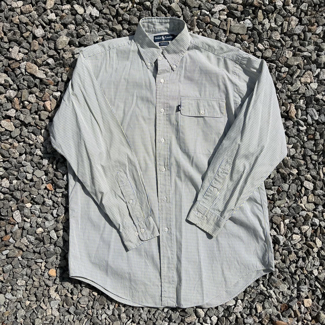 90s 폴로 랄프로렌(hong kong) 옥스포드 셔츠(실측확인) 상품이미지1