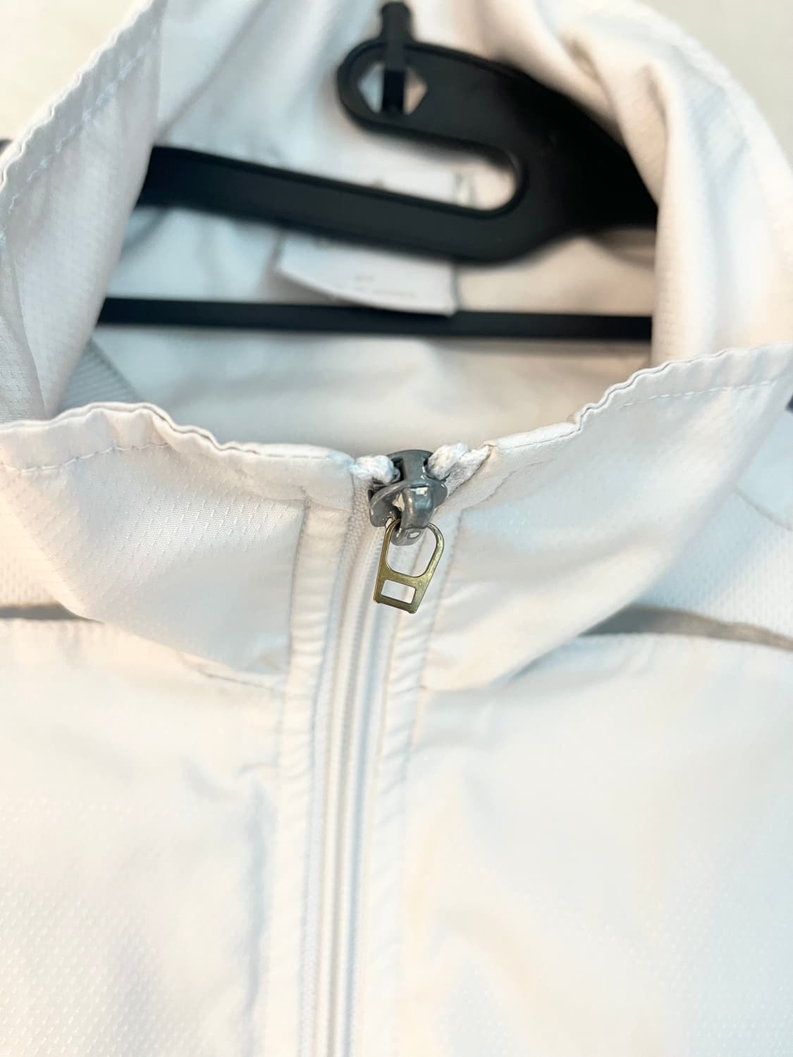 아디다스 화이트,실버 라인 바람막이 [95]  상품이미지6