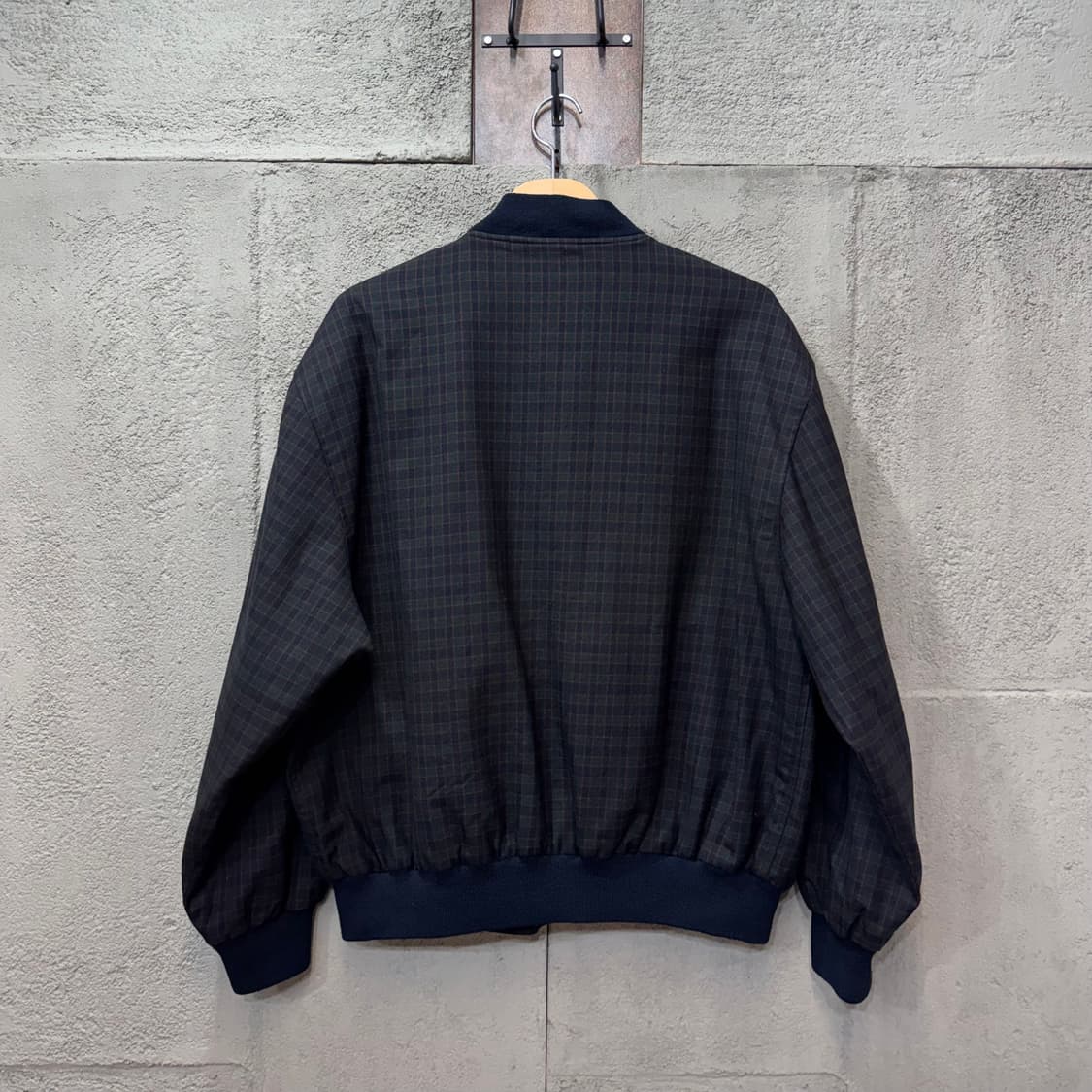 SB Collection 체크 블루종 자켓 (L)   상품이미지4